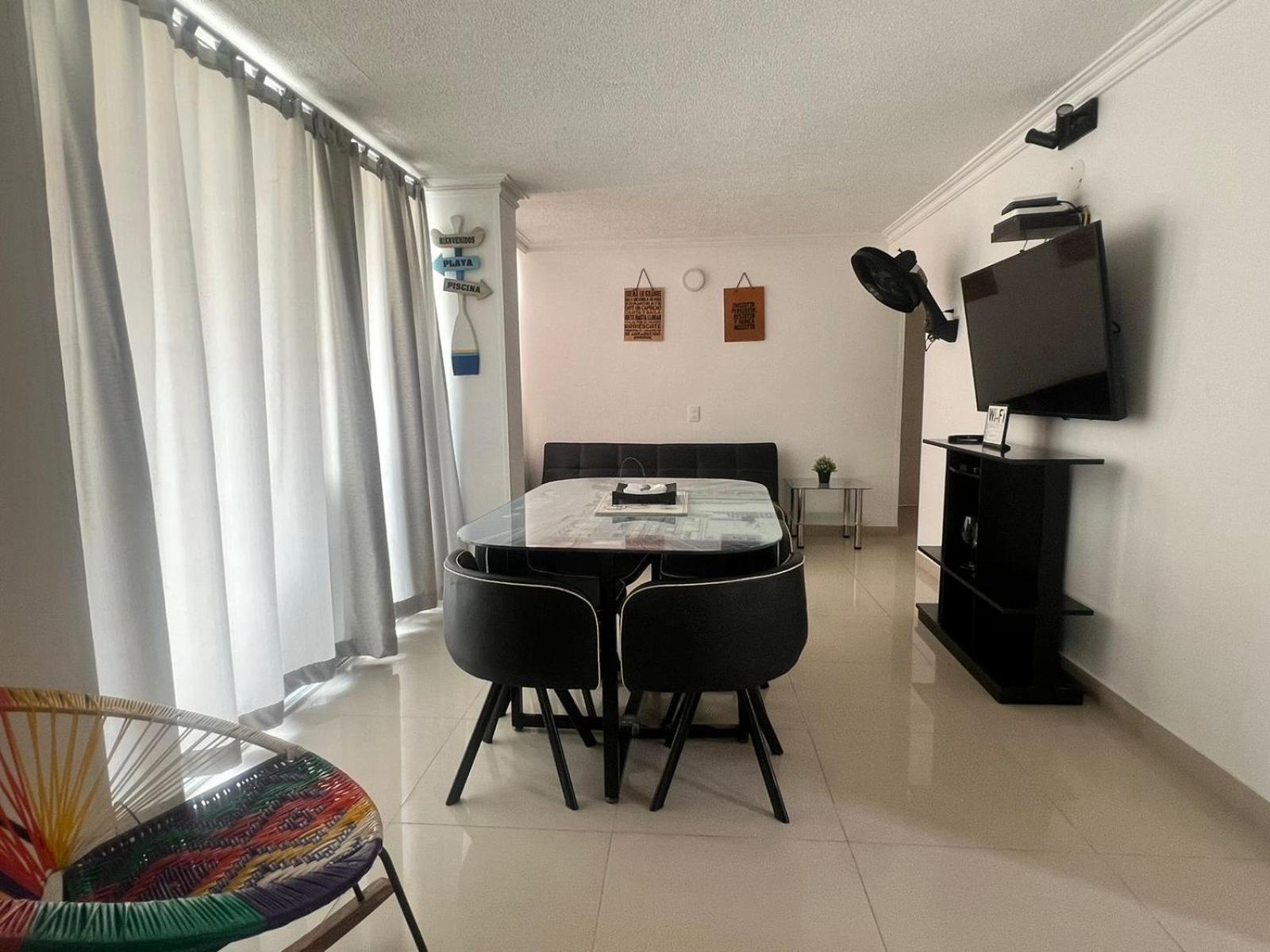El Rodadero, 4 habitaciones con piscina y terraza