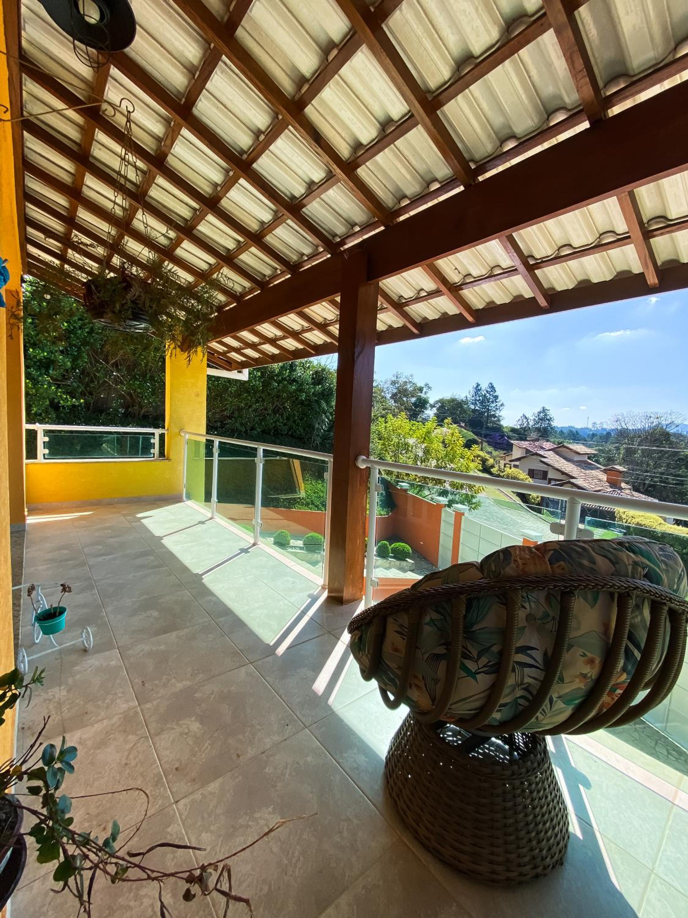 Recanto das Maritacas com vista para Pedra Grande e piscina