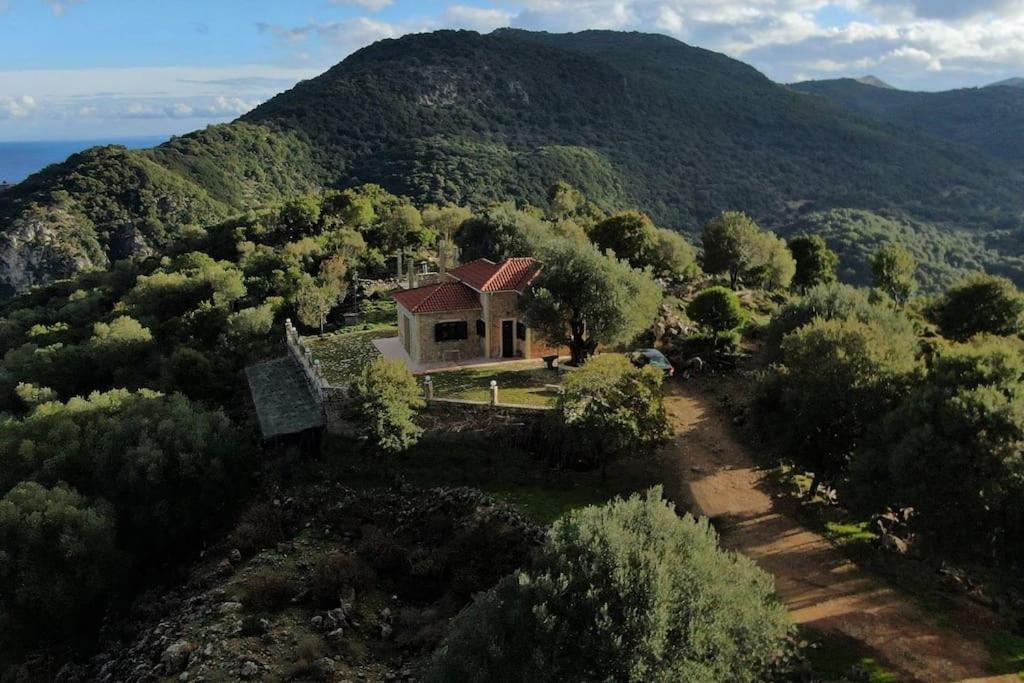 Mountain house with breathtaking sea view