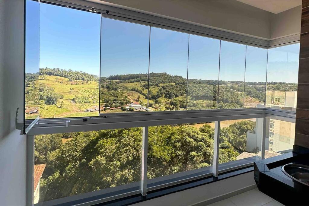 Apartamento com linda vista em Piratuba