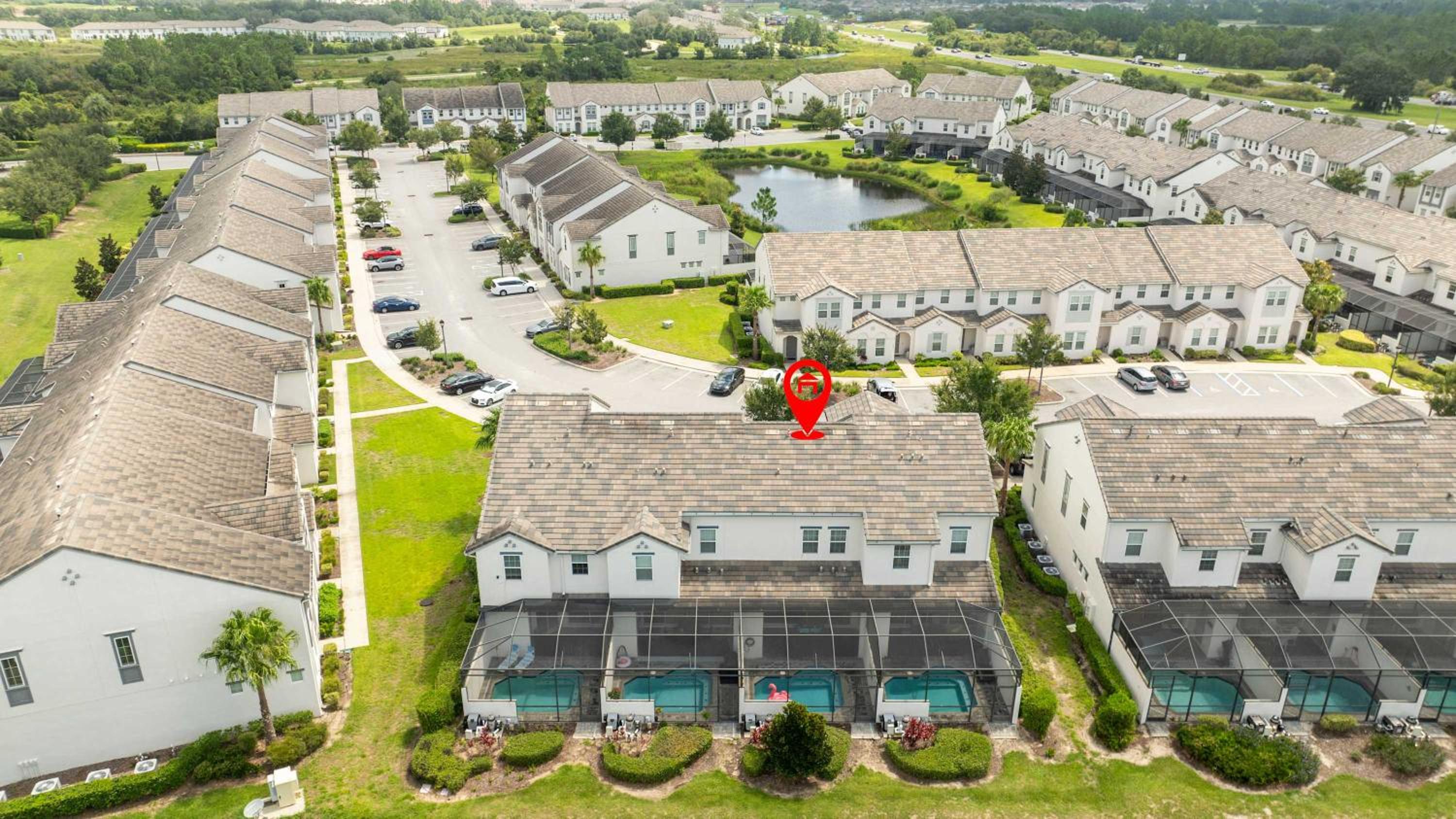 3Bd Sleeps8 with Pool & Close to Disney @Festival 220