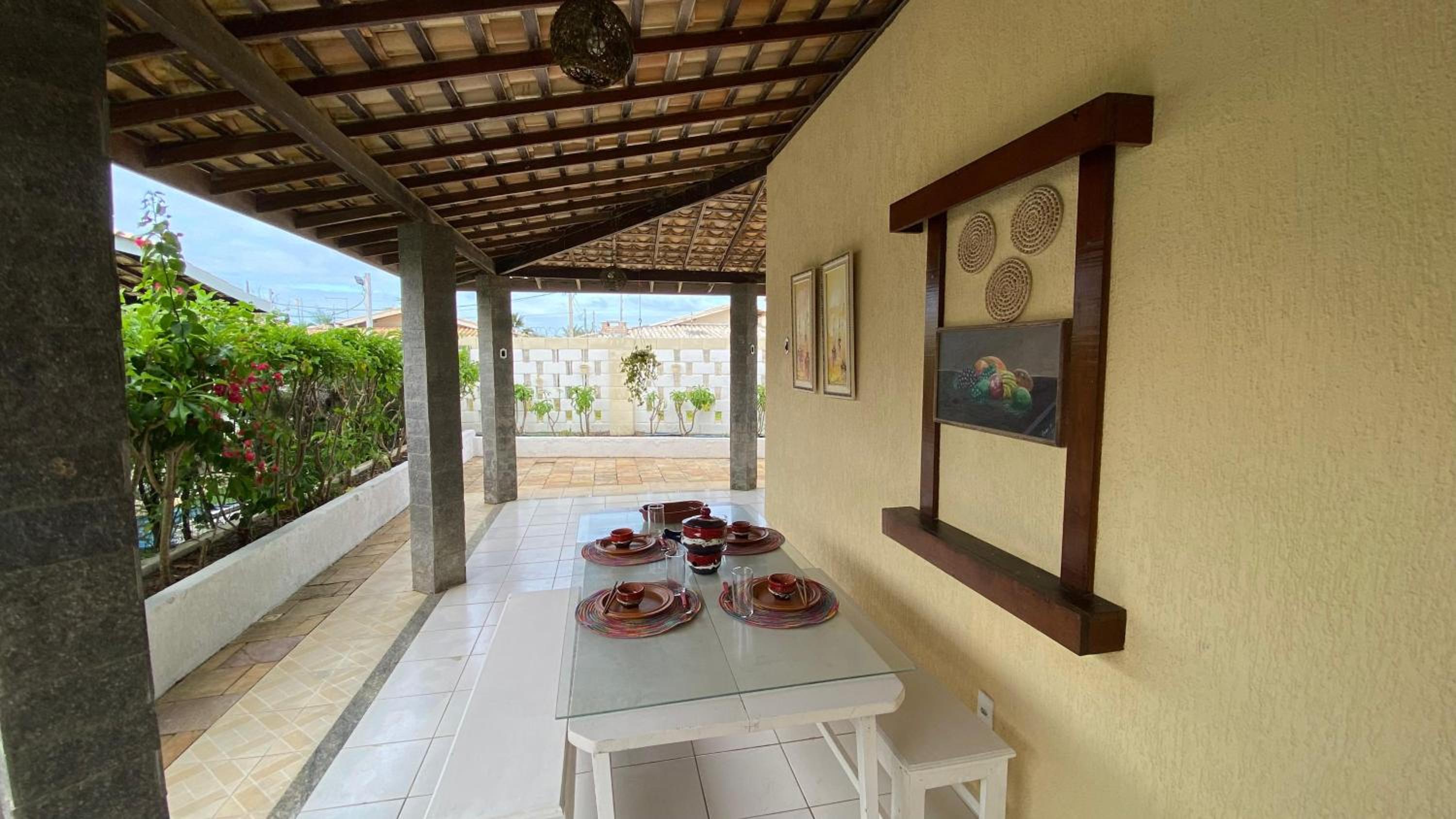 Casa de Temporada na Praia dentro de Condominio