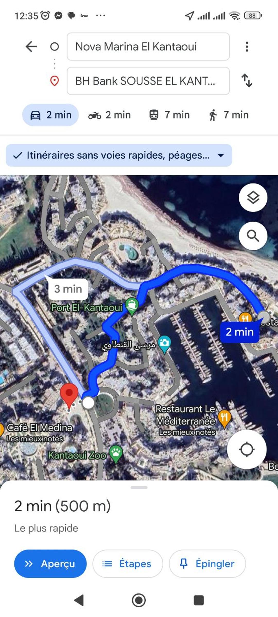 Bungalow marina port kantaoui