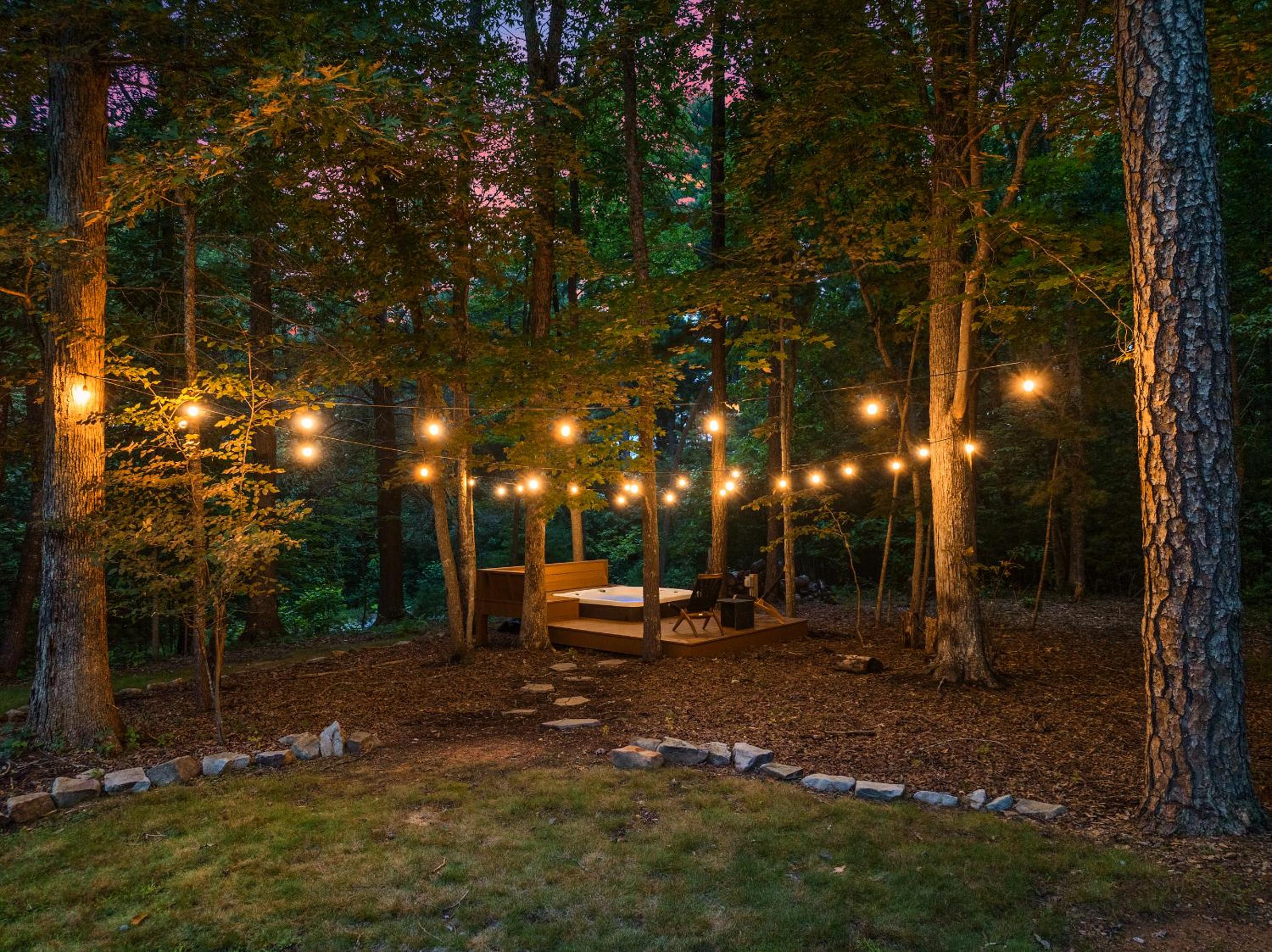New, Luxury Forest Retreat, 5 Min to Downtown, Hot Tub view 3
