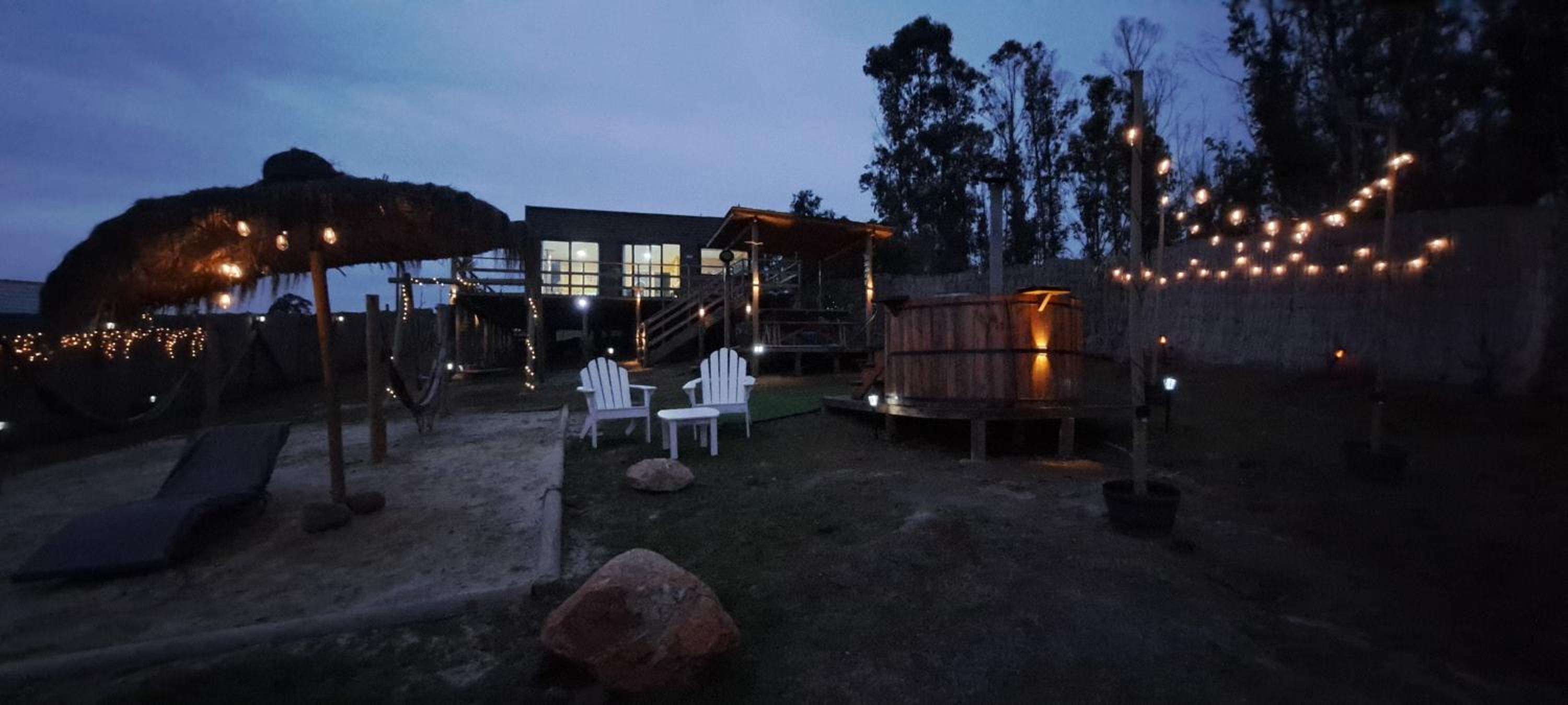 Mar y Tinaja Algarrobo Tunquen Casa con Vista al Mar y Tinaja Privada