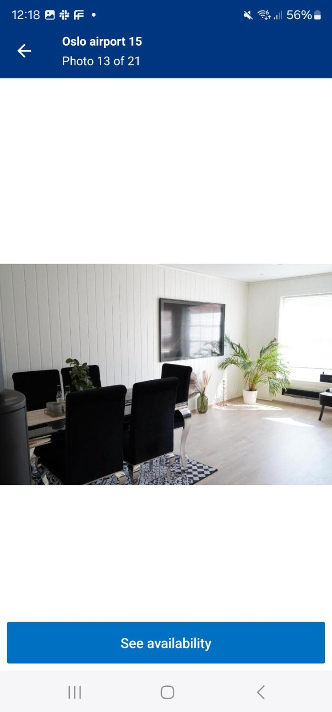 Rooms 15mins from oslo Airport with free parking view 3