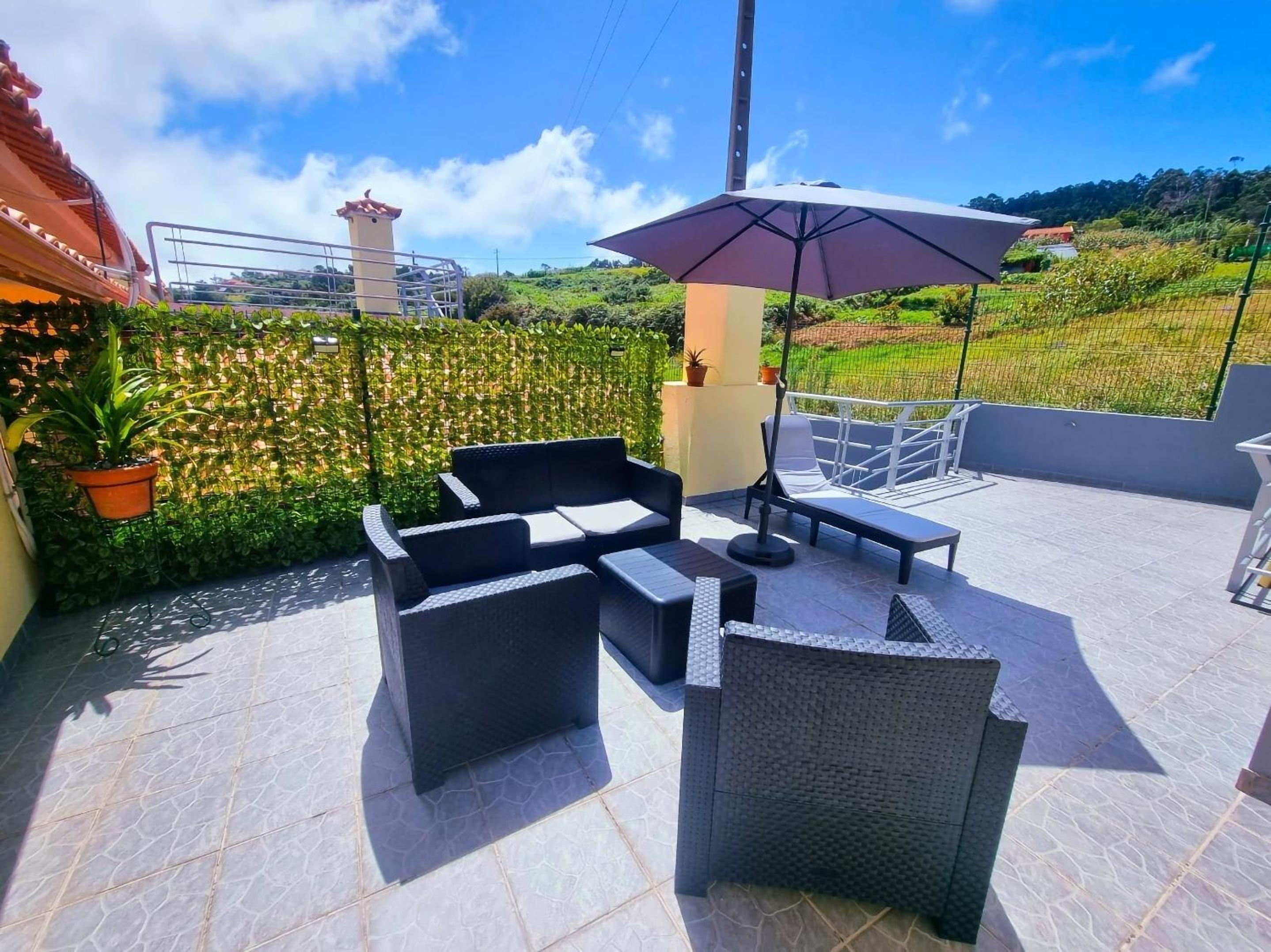 Near Levadas and Pico Ruivo, Santana Madeira Getaway with Terrace Views view 4