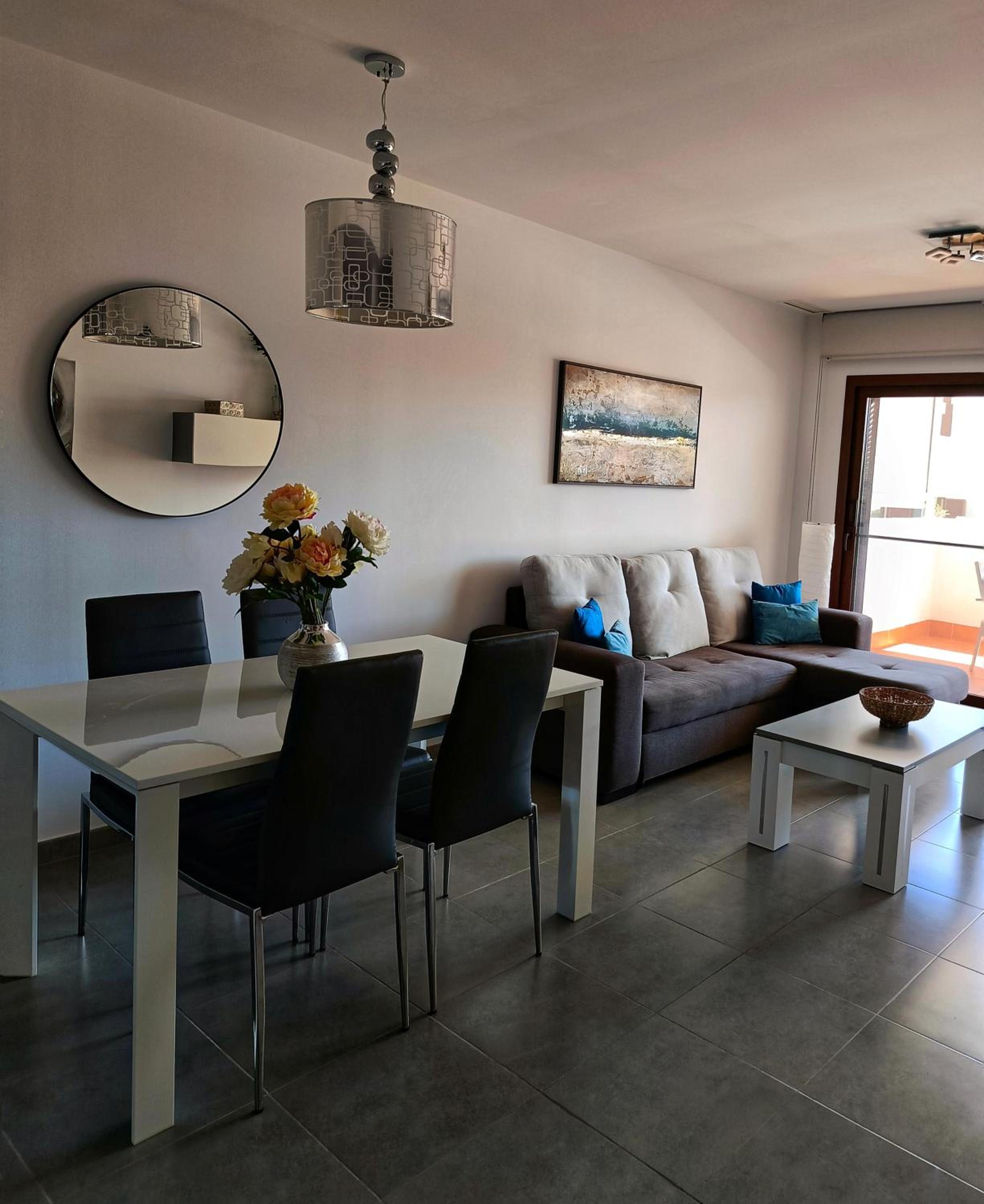 Casa Aguamarina apt con terraza y piscina