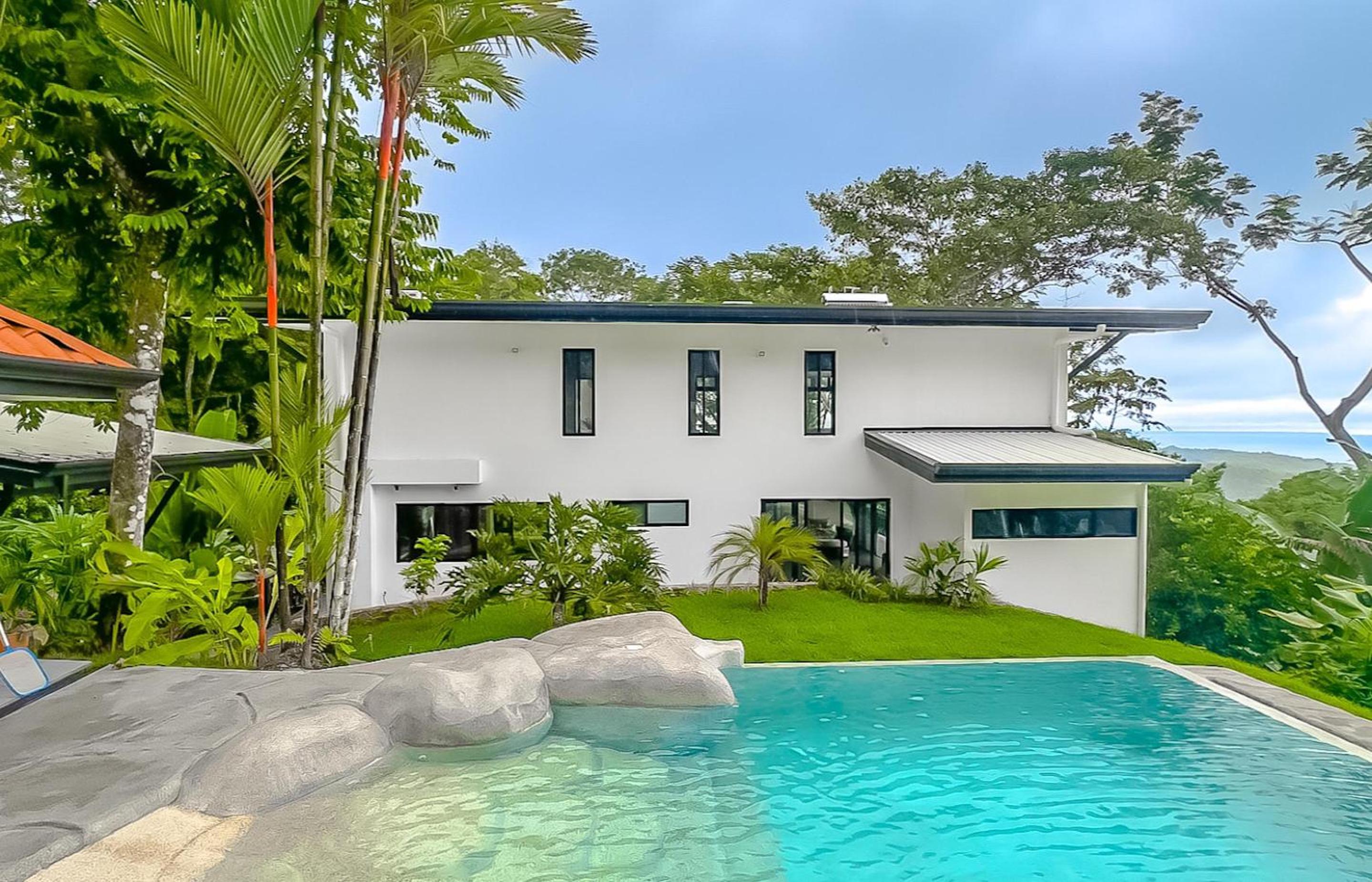 Modern Jungle Estate with Incredible Ocean View