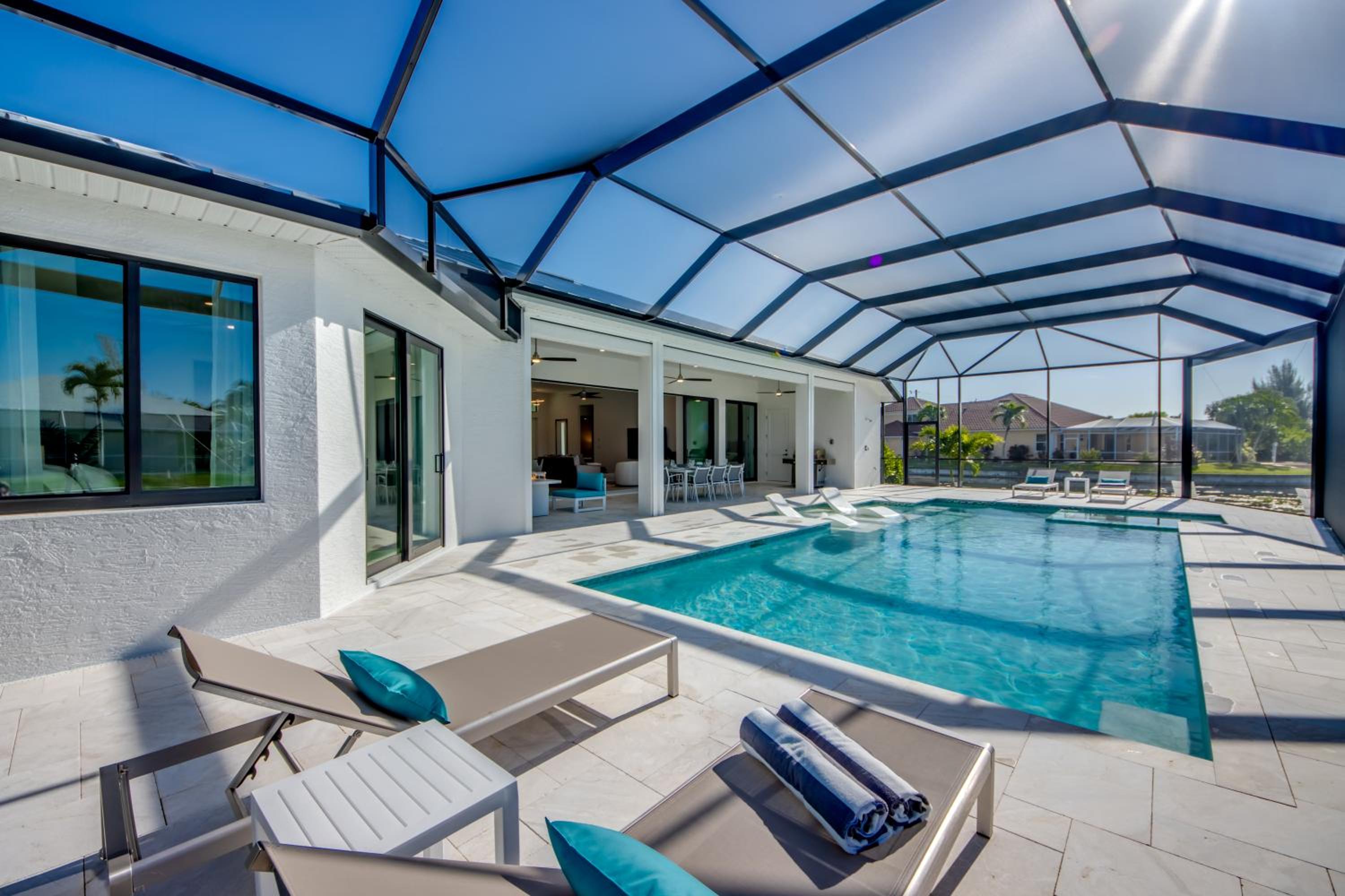 BRANDNEW Villa-PureSun at Canal intersection, heated saltwater pool and spa, facing south - Property Image 1
