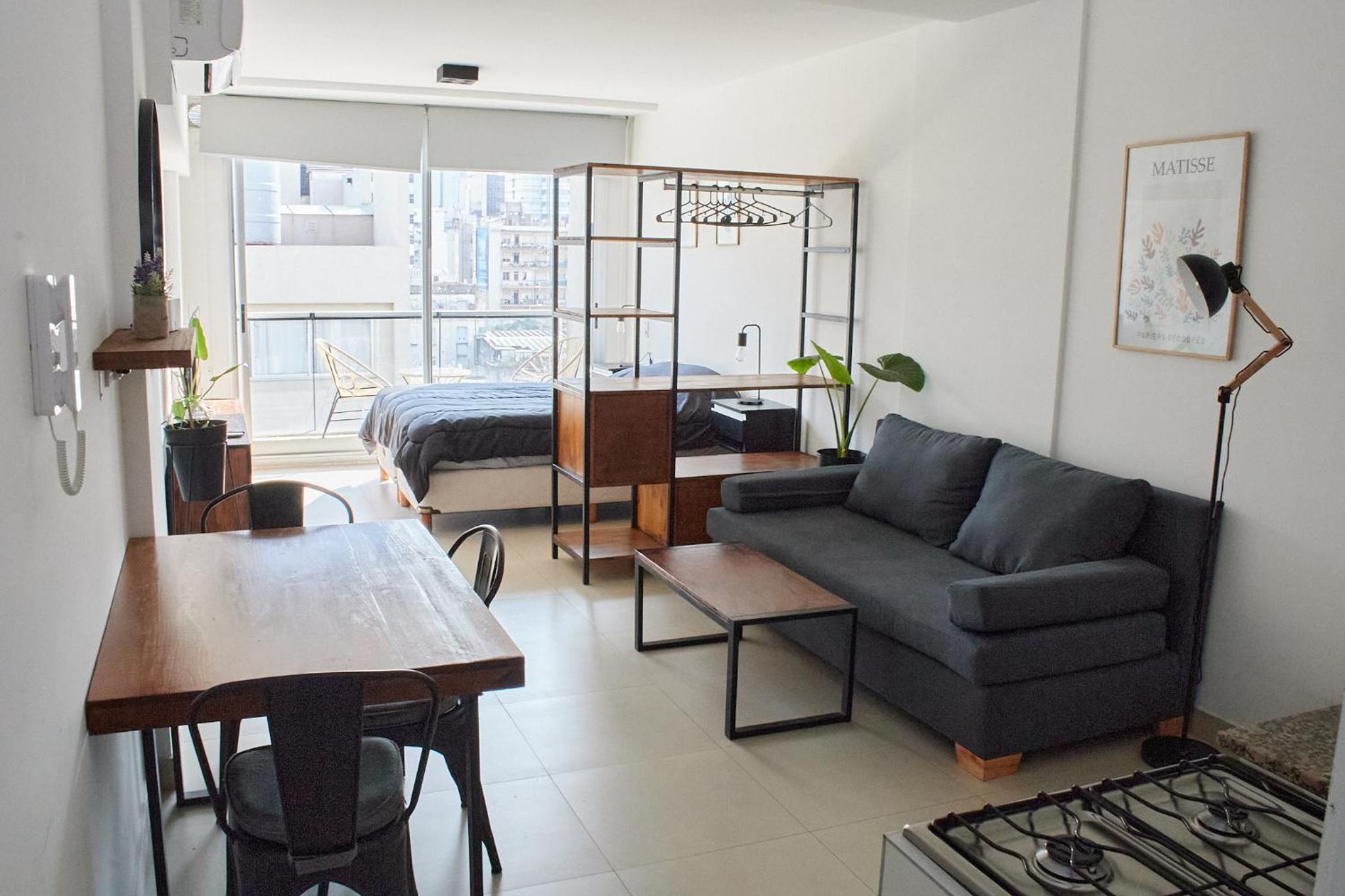 Impecable! Centro de BsAs, Moderno y confortable con amenities y pileta 3 pers