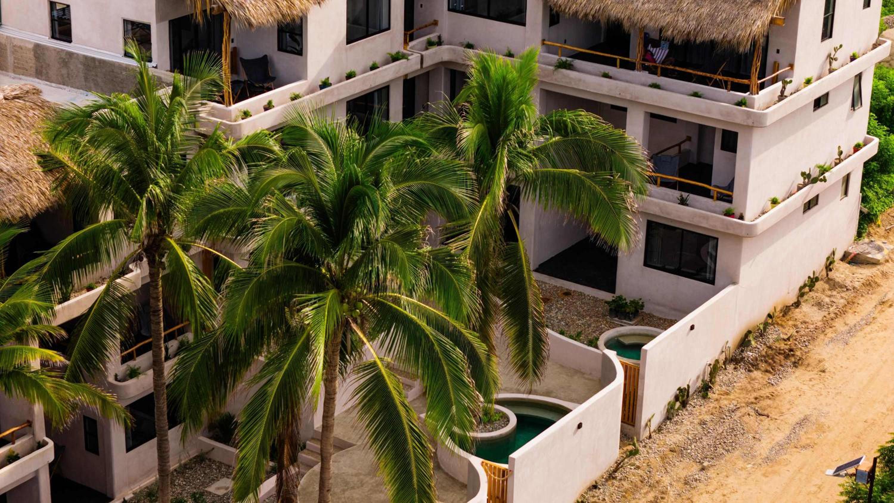 Casa Leah Puerto Escondido Huge Apartment -Zicatela Seaside Luxury Boutique Unit - with 2 outdoor Pools - Just Steps from zicatela and la punta beach - 1 view 5