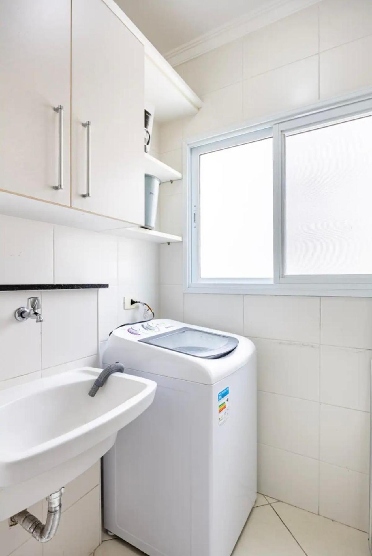 Canto nobre da Praia Grande - Apartamento completo e confortável