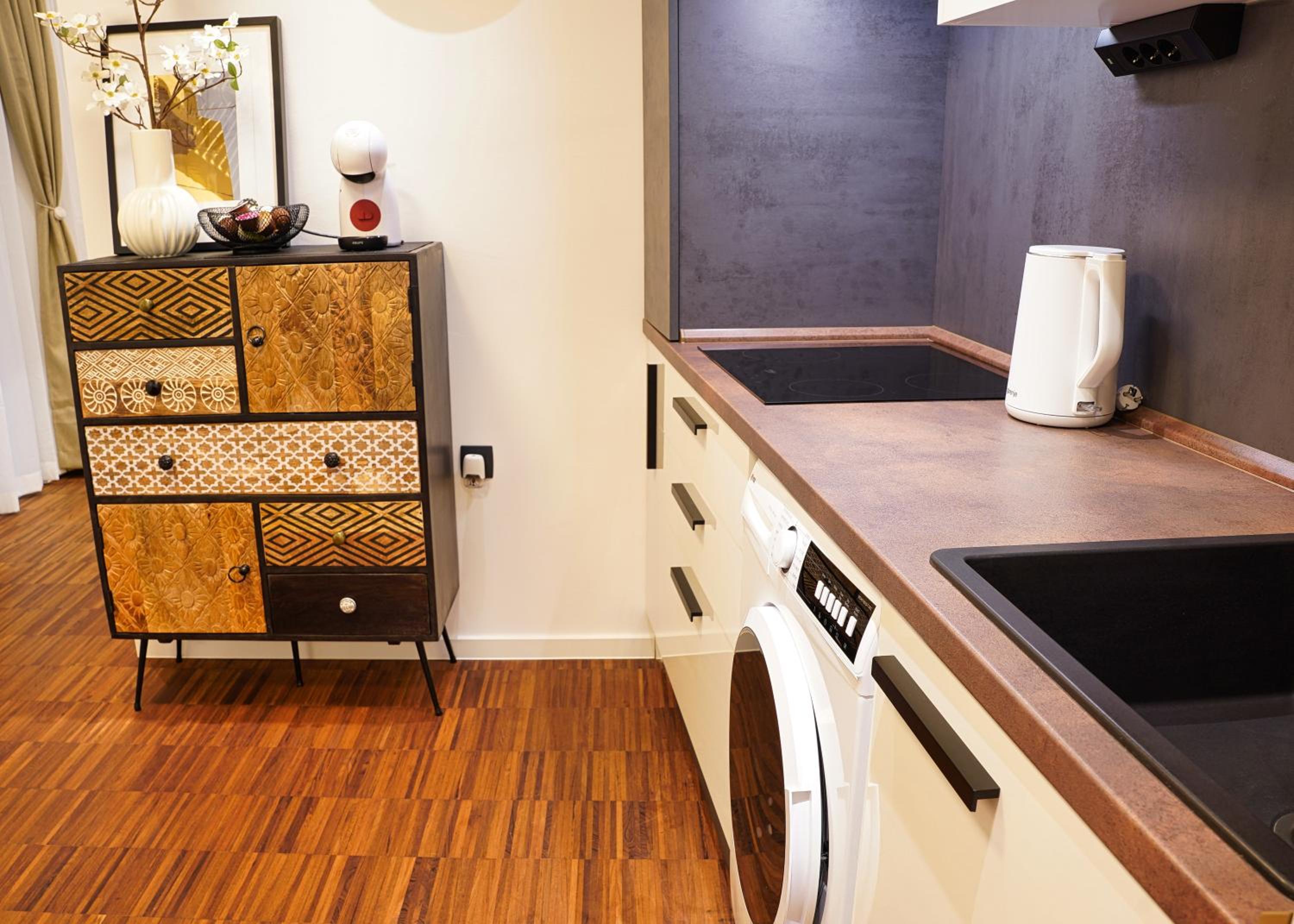 SIX IN THE CITY - Stylish Ground-Floor Apartment in Ljubljana Old Town with Private Entrance view 5