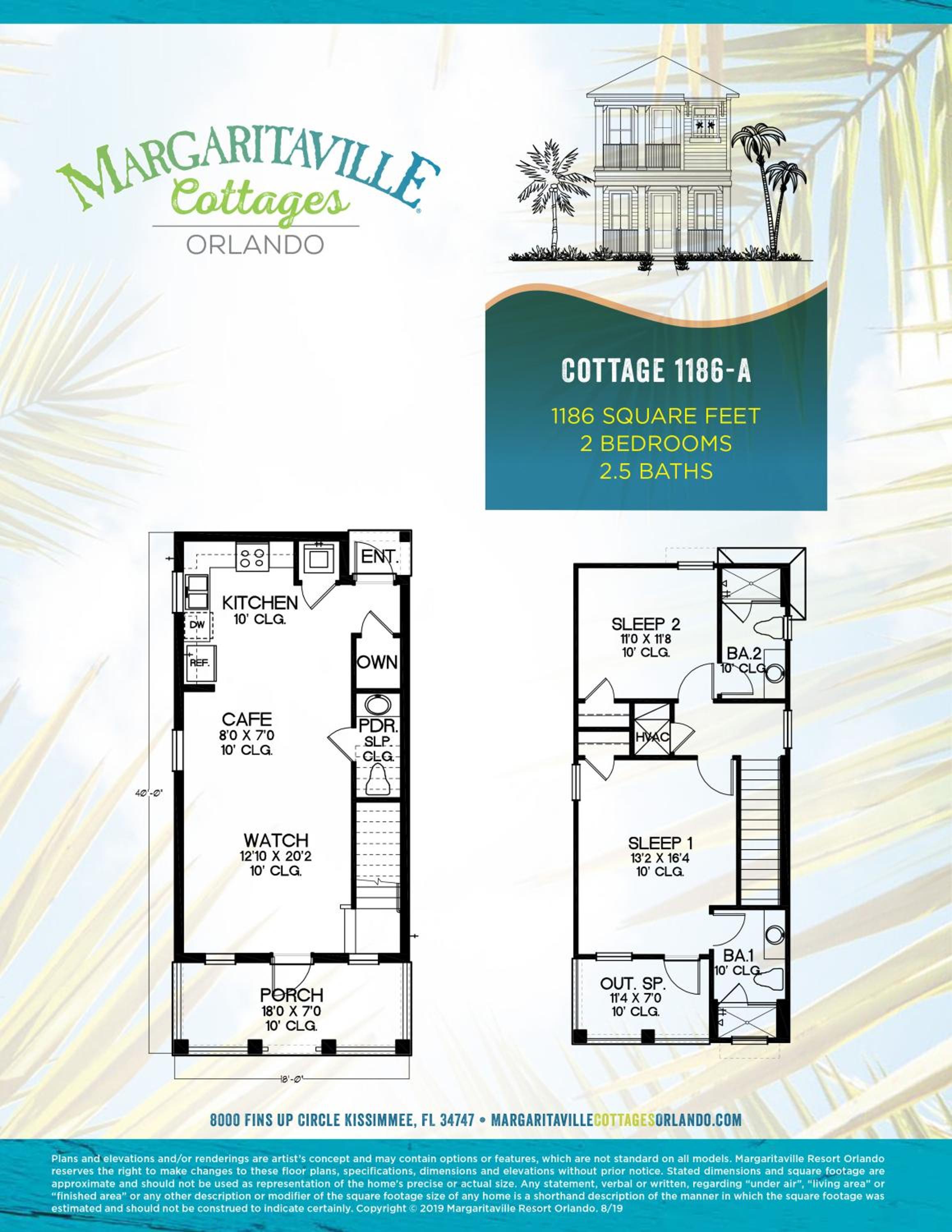 Teenie Bikini Cottage With Private Hot Tub Near Disney With Margaritaville Resort & Island H2O Access - 3071Kl