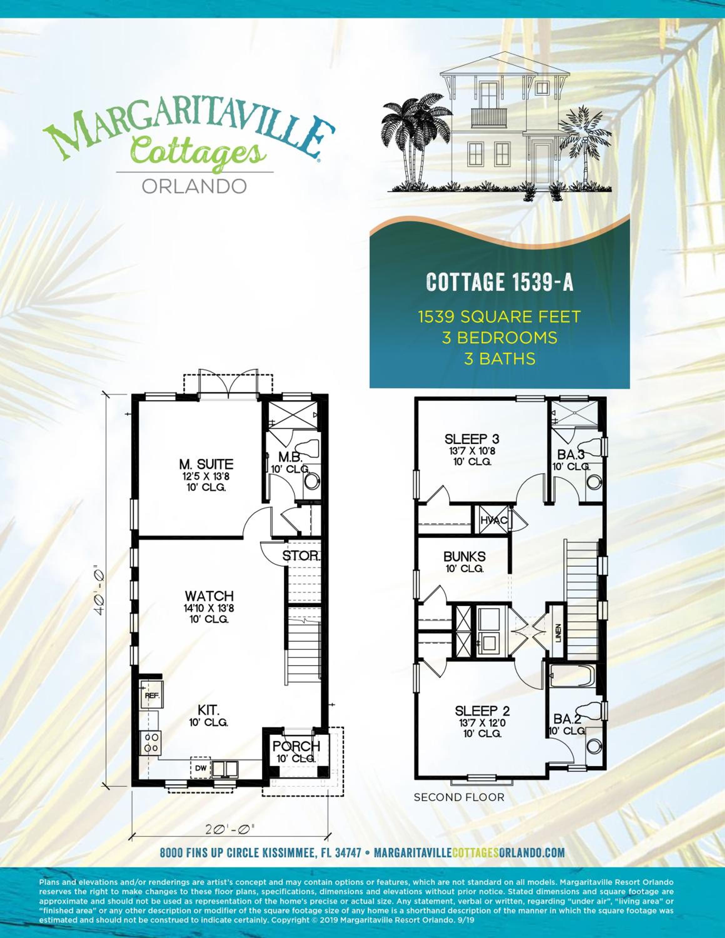 Dreamy Cottage With Private Hot Tub Near Disney With Margaritaville Resort & Island H2O Access - 3020La