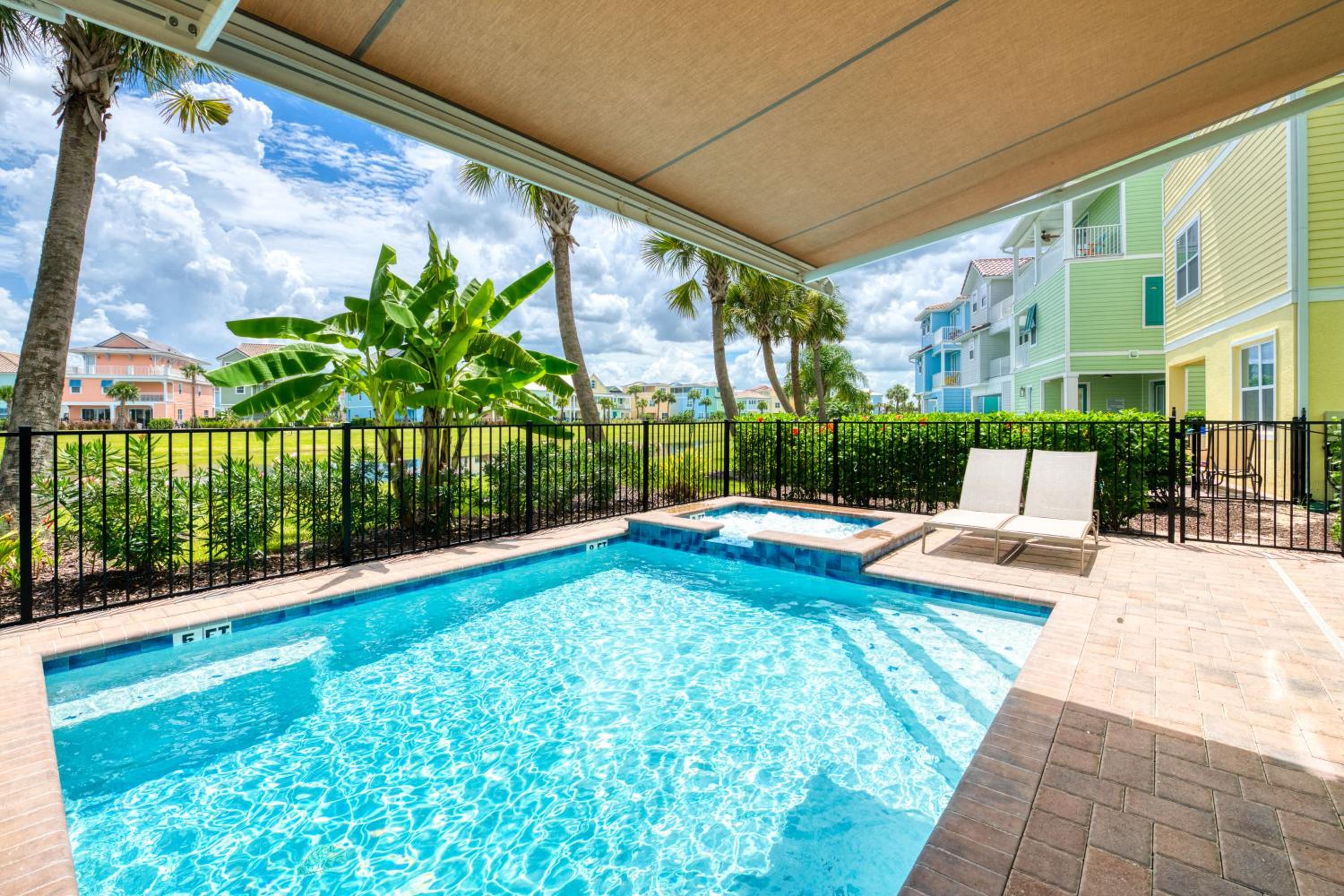 Toes In The Water Cottage With Private Pool Near Disney With Margaritaville Resort & Island H2O Access - 8008Sh