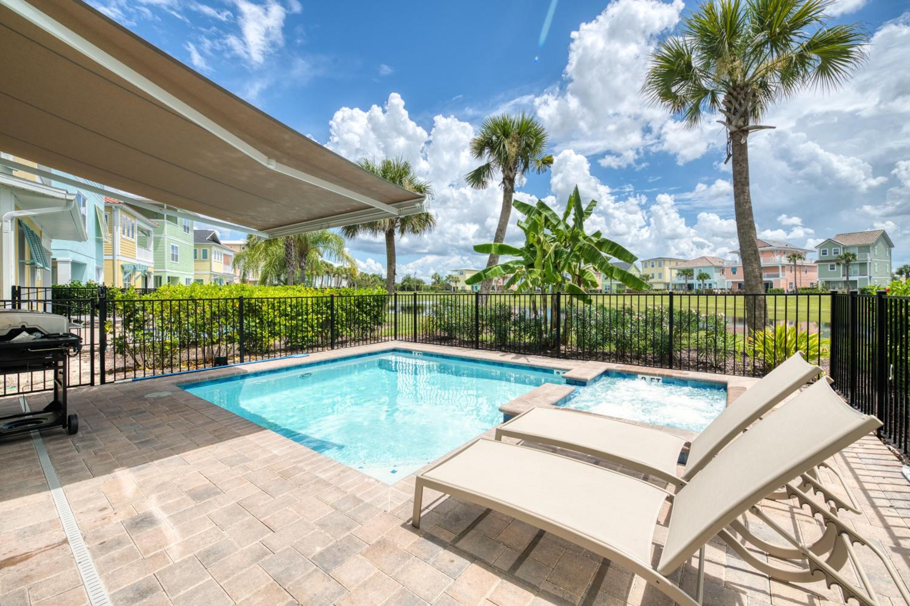 Toes In The Water Cottage With Private Pool Near Disney With Margaritaville Resort & Island H2O Access - 8008Sh