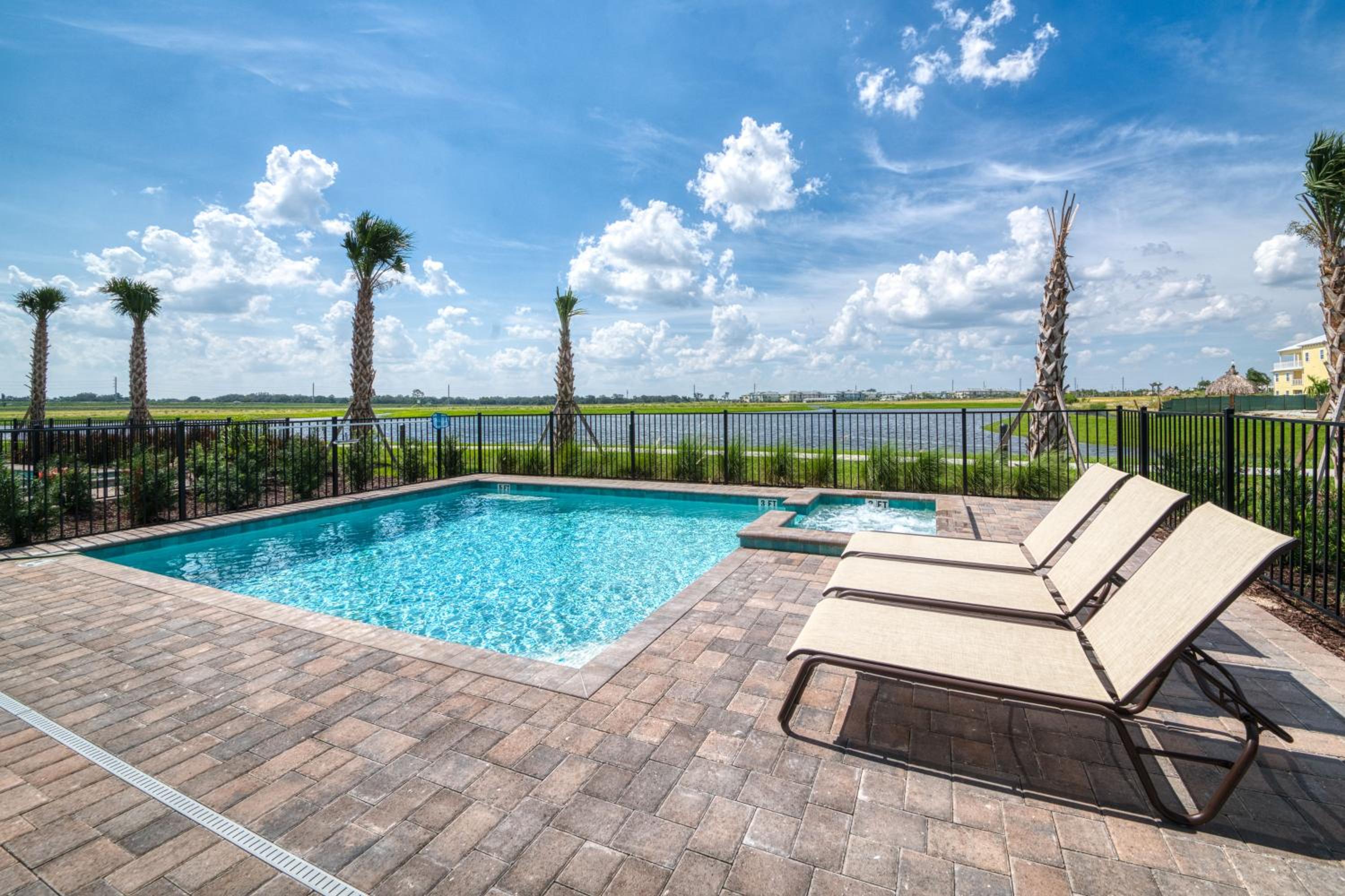 Blissful Oasis With Private Pool Near Disney With Margaritaville Resort & Island H2O Access - 8057Su
