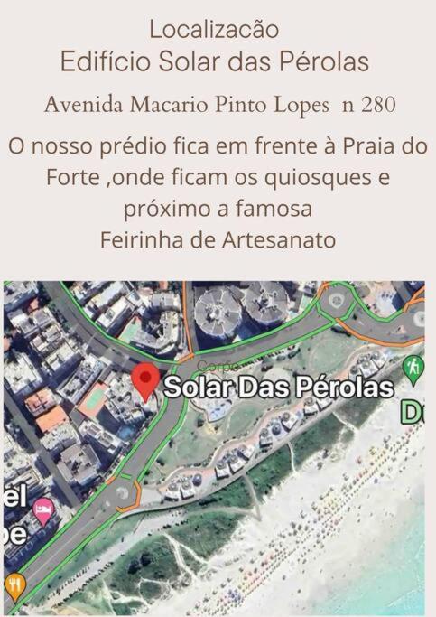 Pé na Areia Cobertura com Conforto Praia do Forte Melhor Trecho