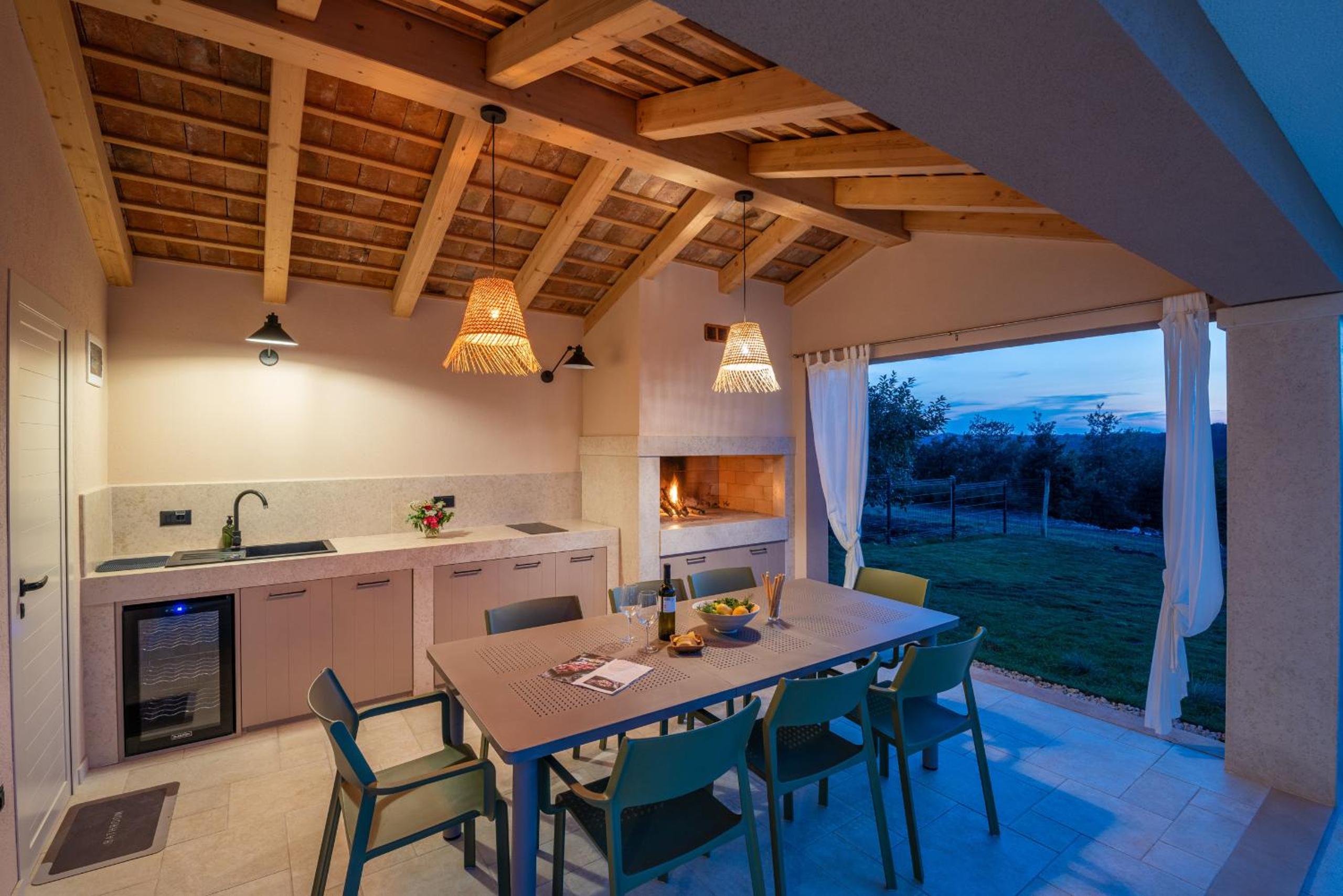Villa Vita Pazin pet friendly for up to 8 people with private pool & playground in Central Istria view 2