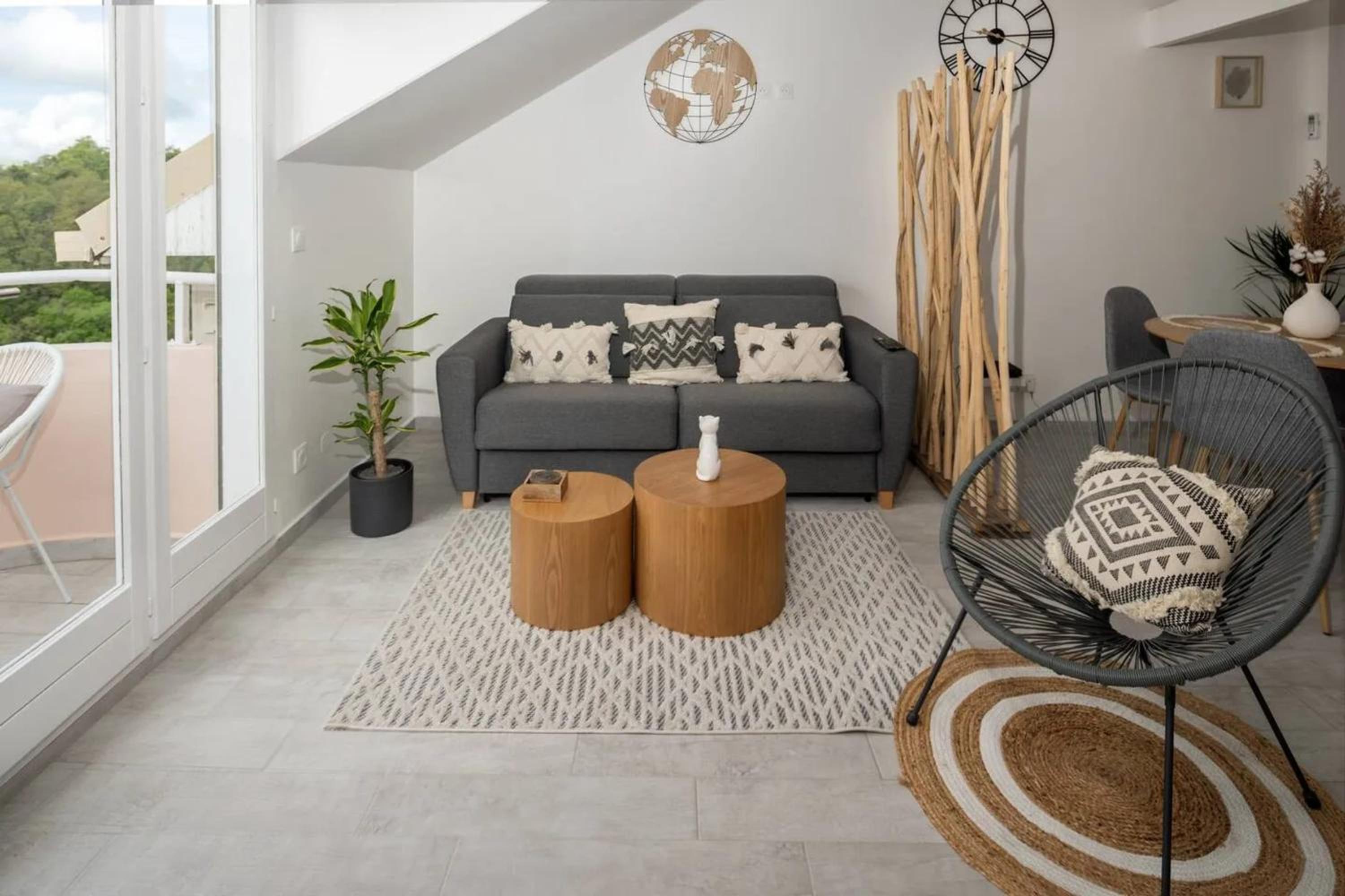 Appartement confortable a Gosier climatisation & parking view 5