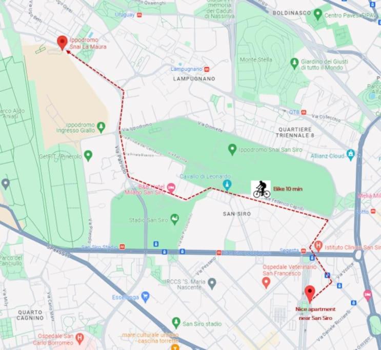 One bedroom apartment near San Siro in Milan