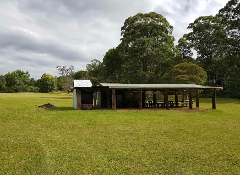 Relaxing bell tent in northern NSW