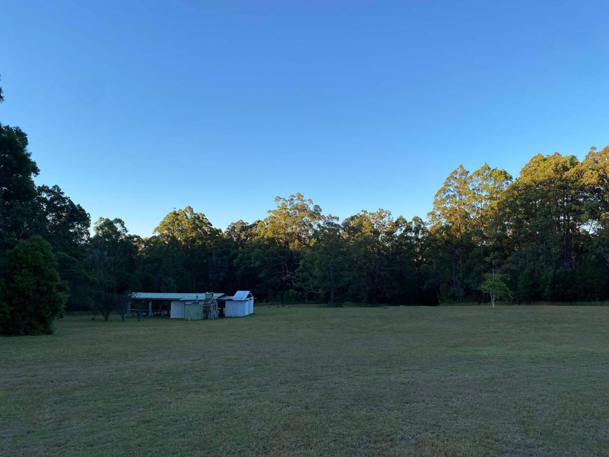 Relaxing bell tent in northern NSW