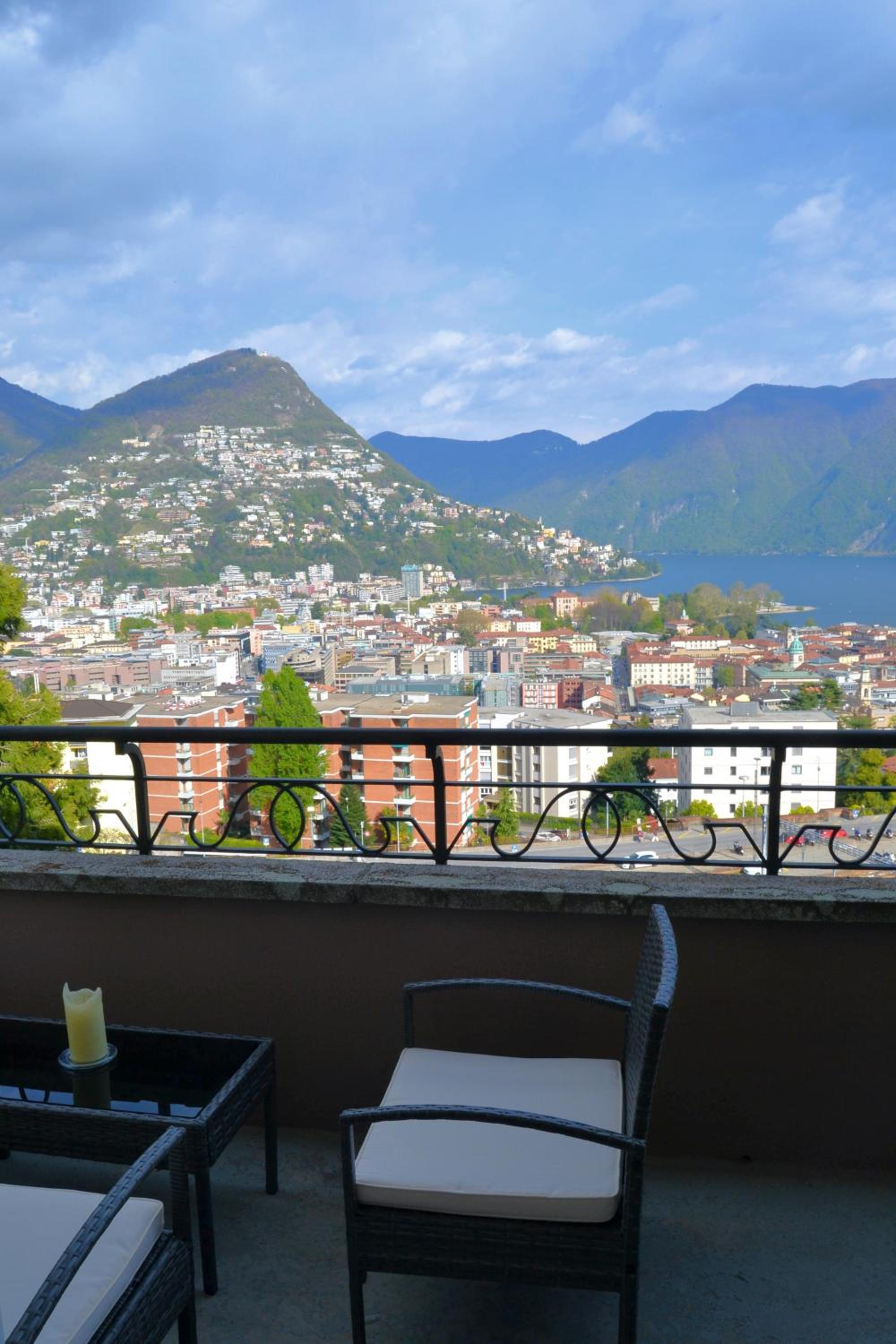 A Jump into Lake Lugano