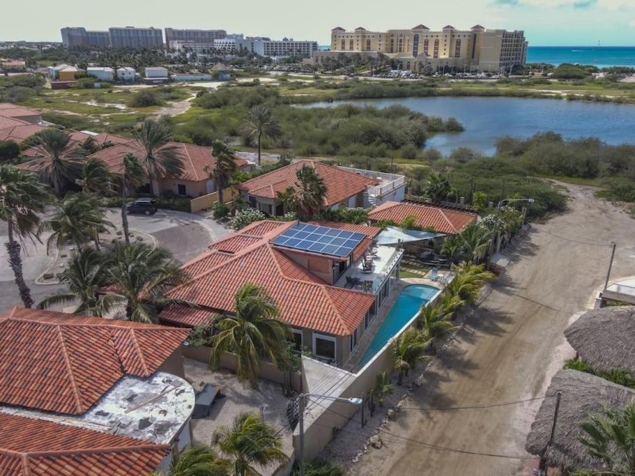 Designer house with a view