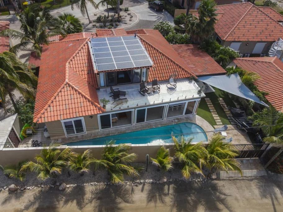 Designer house with a view