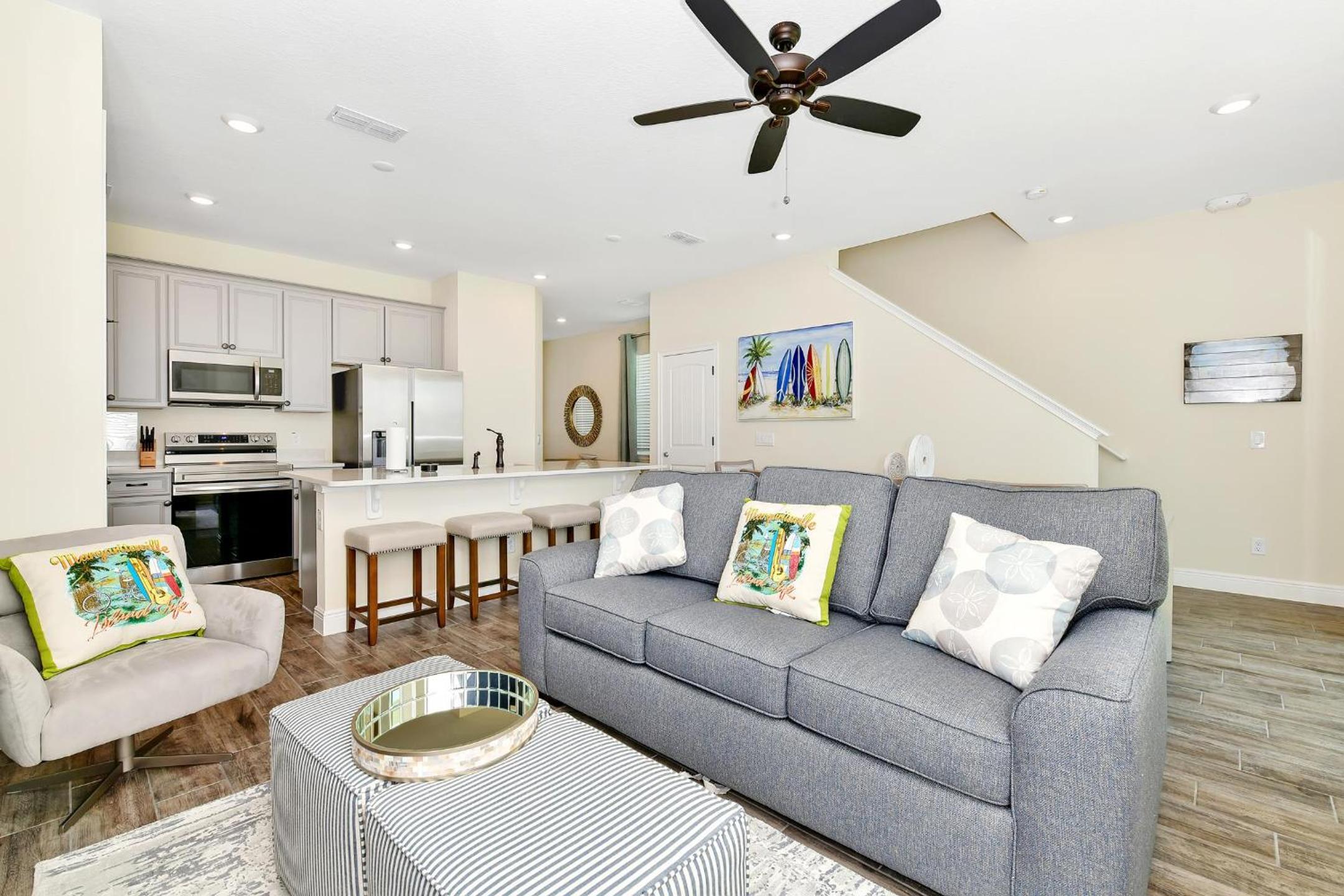 Breezy Blue Villa Near Disney With Margaritaville Resort & Island H20 Waterpark Access - 2952Cs
