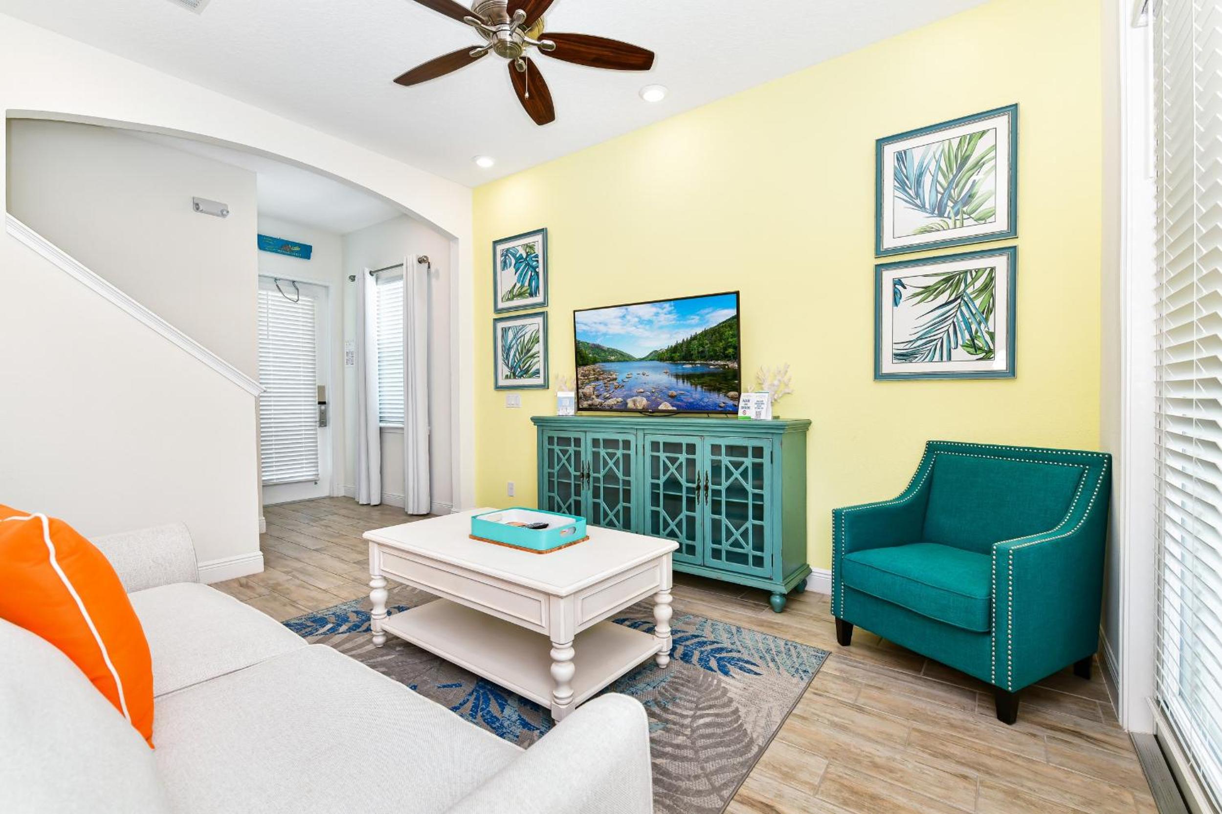 Sunny Yellow Cottage Near Disney With Margaritaville Resort & Island H20 Waterpark Access - 2995La