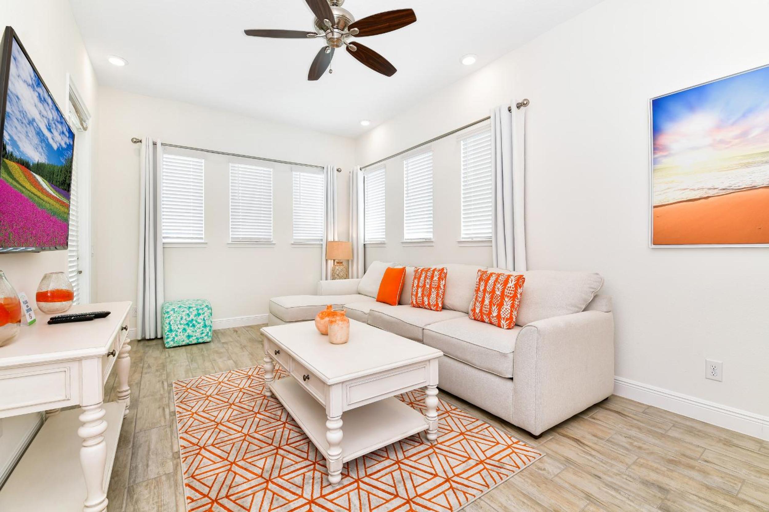 Sunny Yellow Cottage Near Disney With Margaritaville Resort & Island H20 Waterpark Access - 2995La