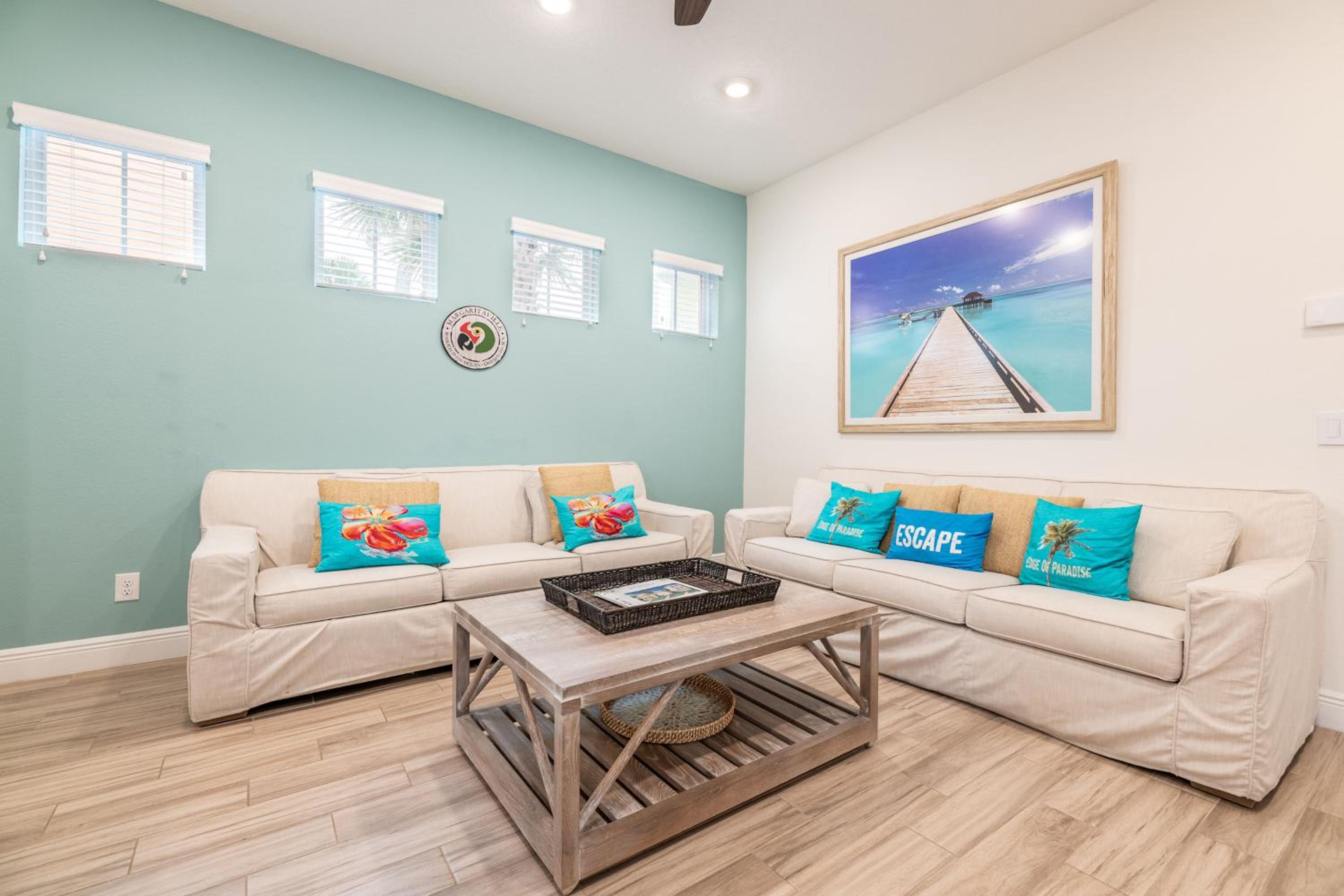 Vivid Cottage Near Disney With Margaritaville Resort & Island H2O Access - 8020Ff