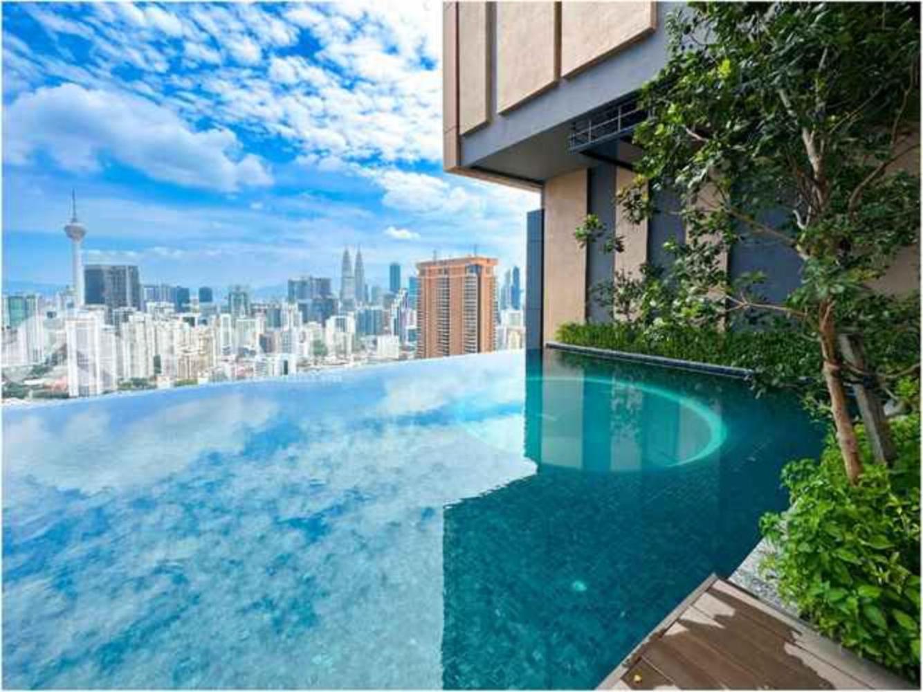 Lotus Infinity Pool at Lucentia