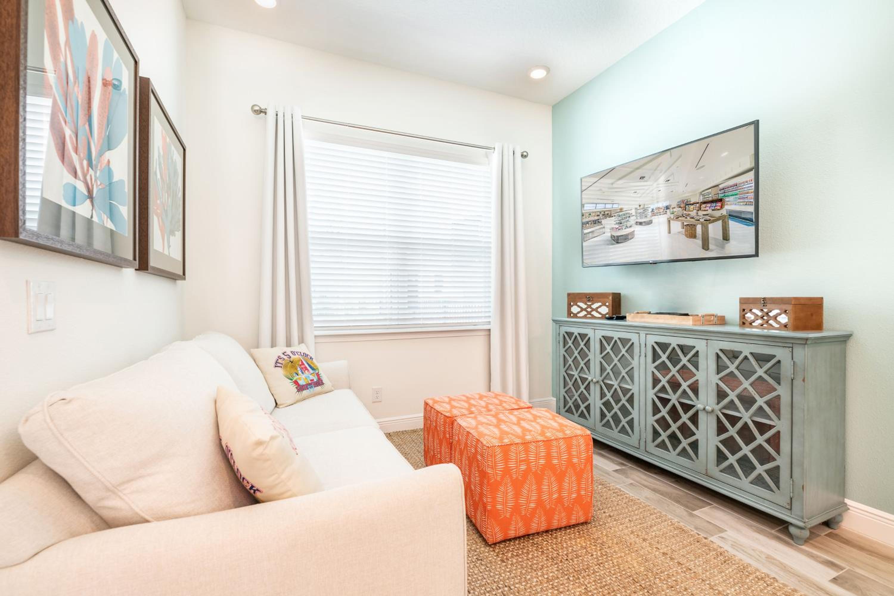 Sky Blue Cottage With Private Pool Near Disney With Margaritaville Resort & Island H2O Access - 8045Kd