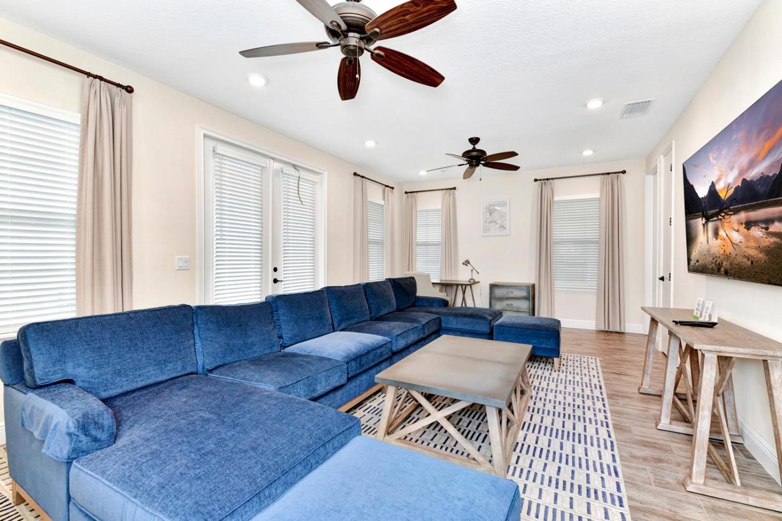 Blue Moon Luxurious Cottage With Private Pool Near Disney With Margaritaville Resort & Island H2O Access - 8073Su