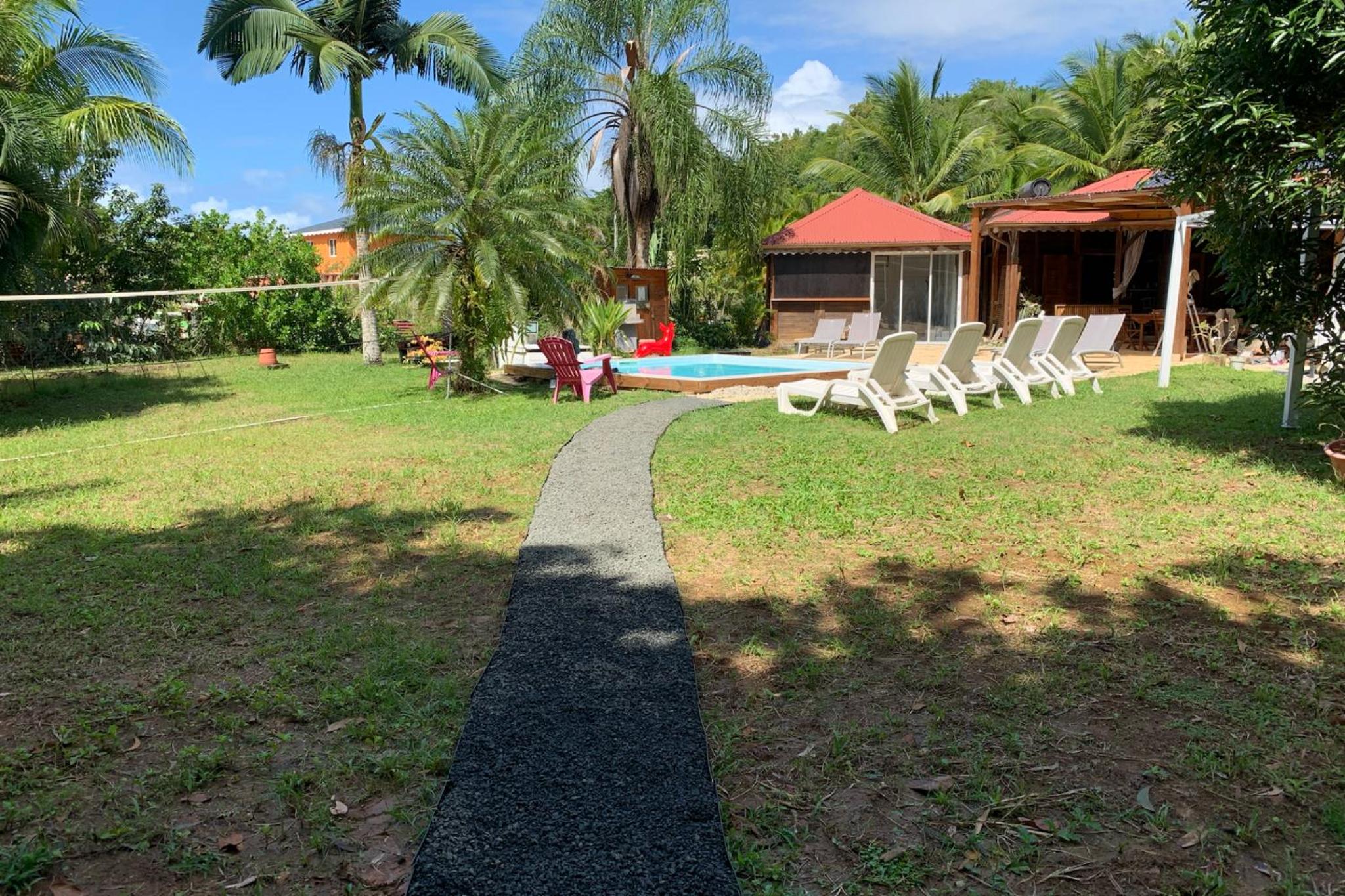 Suite Lagoon climatisée avec piscine, spa privatif