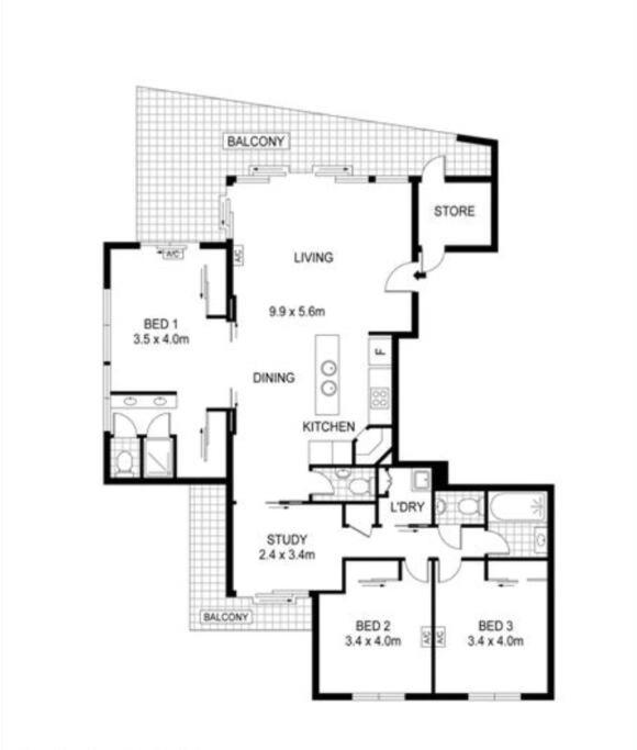 Skytower Wonder Ocean View Balcony - Pool - Office