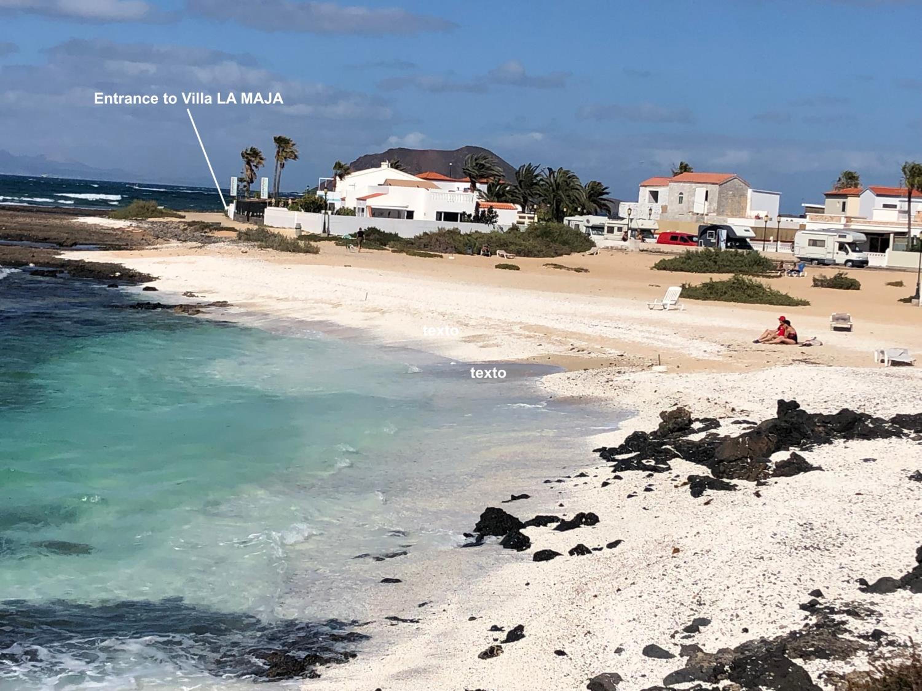 Villa La Maja Beachfront view 2