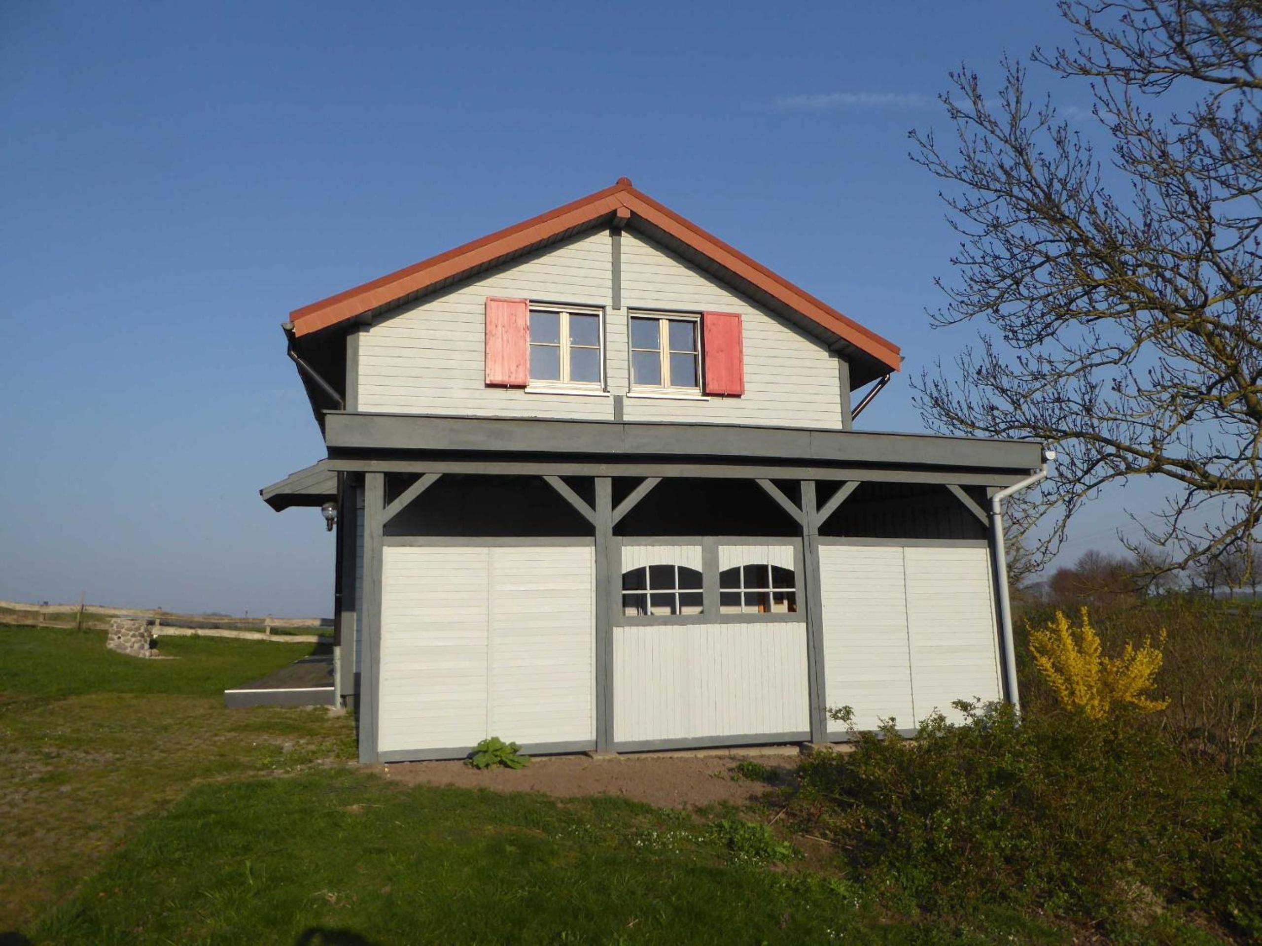 H12 Holz-Ferienhaus Haffblick Russow nahe Ostseebad Rerik