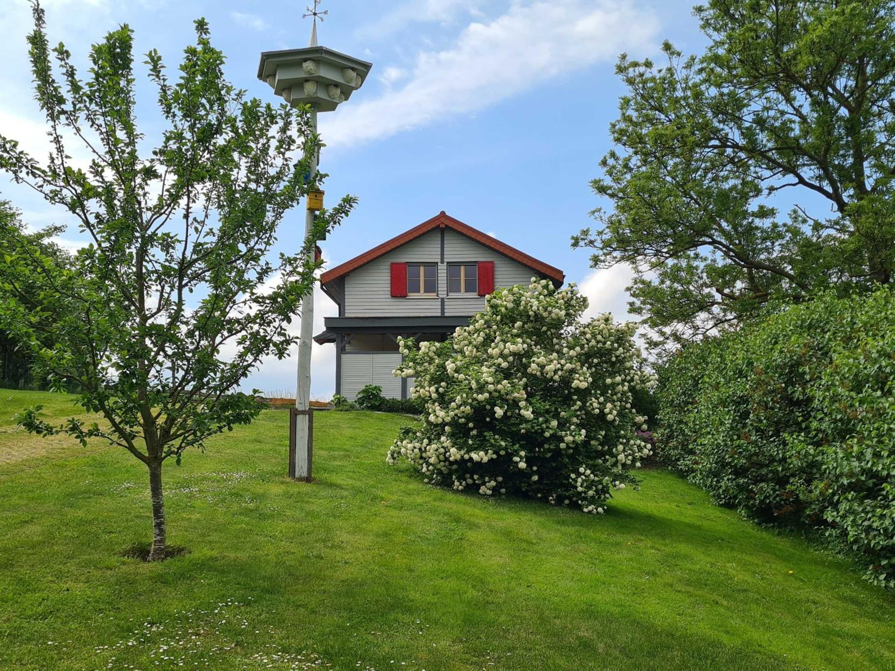 H12 Holz-Ferienhaus Haffblick Russow nahe Ostseebad Rerik