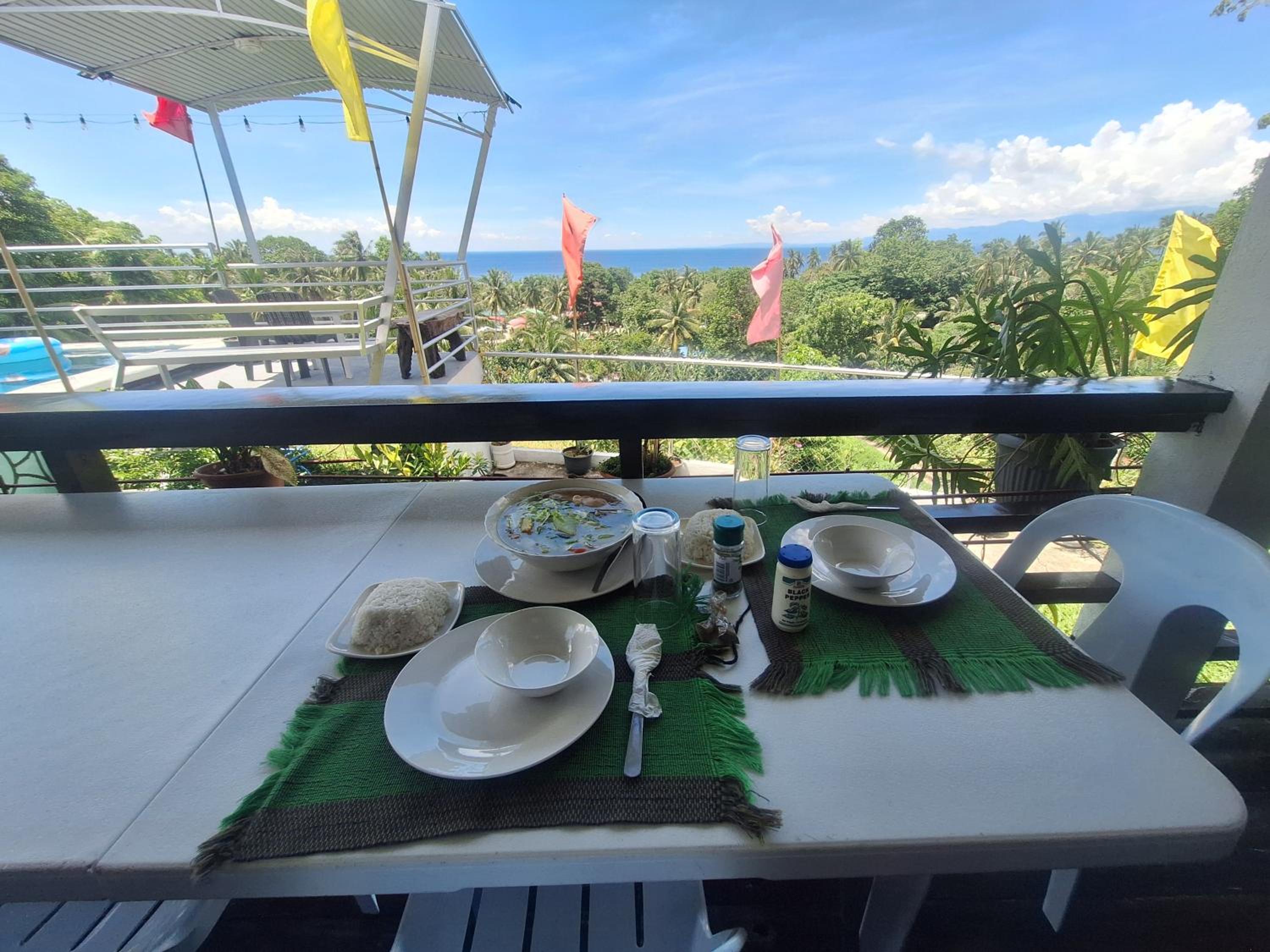 Island samal overlooking view house with swimming pools view 5
