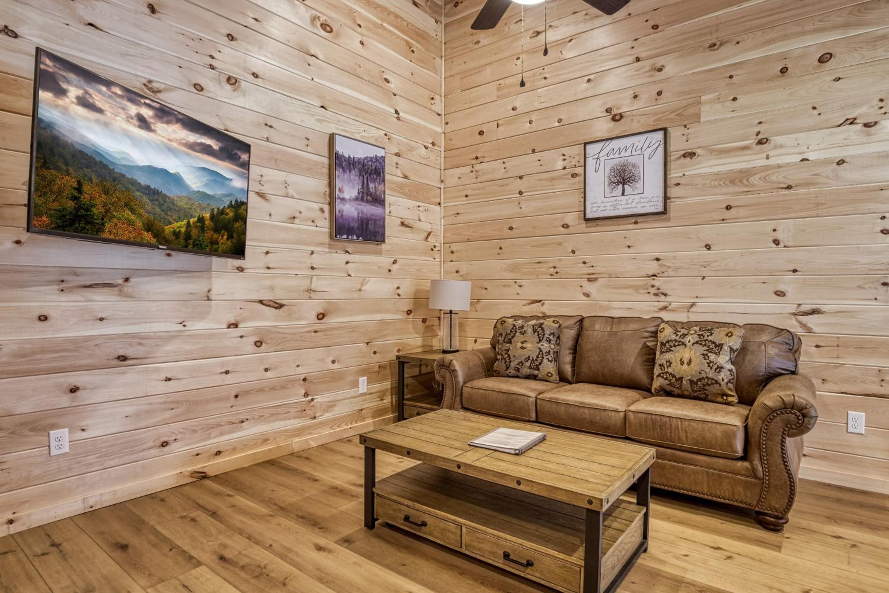Little Gem Cabin-Pickleball Court, Creek, WIFI, Mountain Views, Starting at 79" view 5