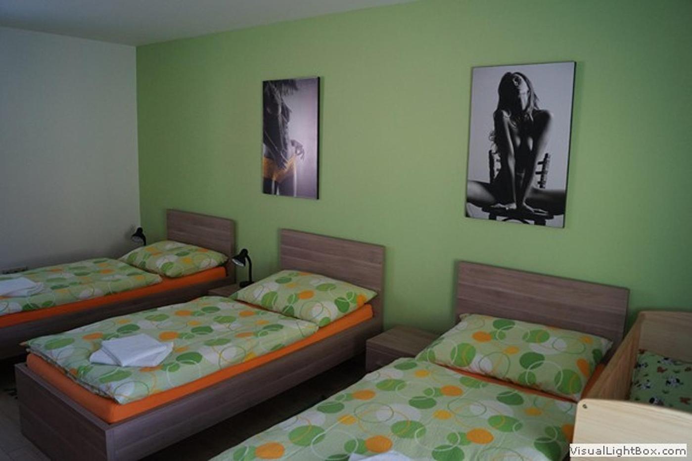zelený apartmán