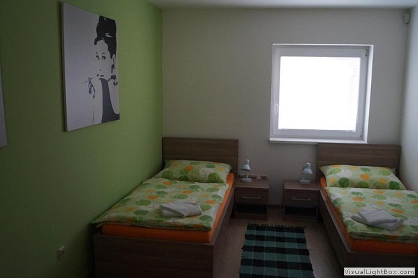 zelený apartmán