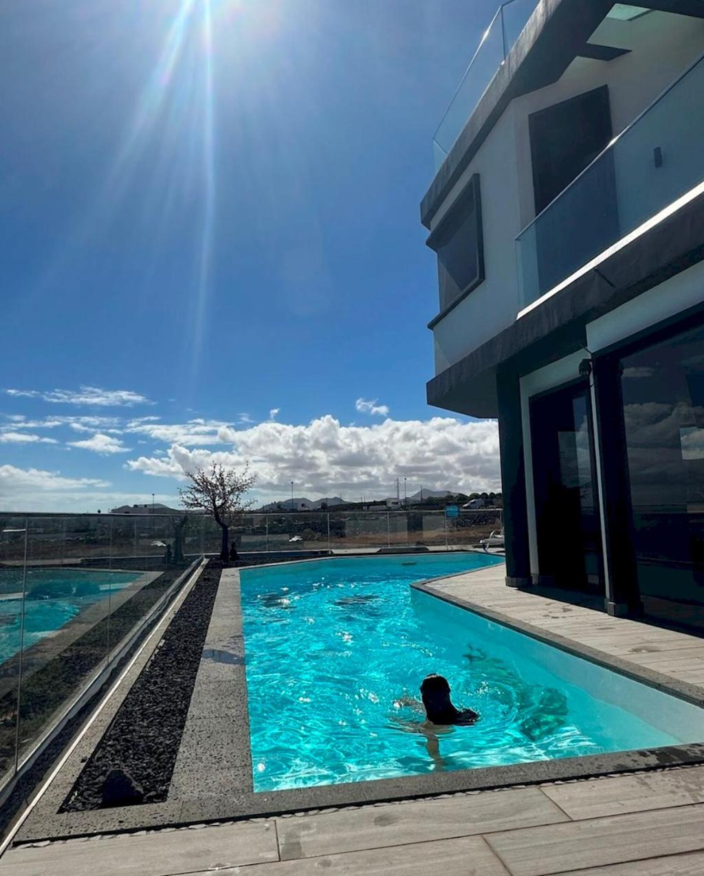 Villa Poseidon Corralejo with Private Heated Pool, Jacuzzi, Sauna and Stunning Volcano Views by Amazzzing Travel