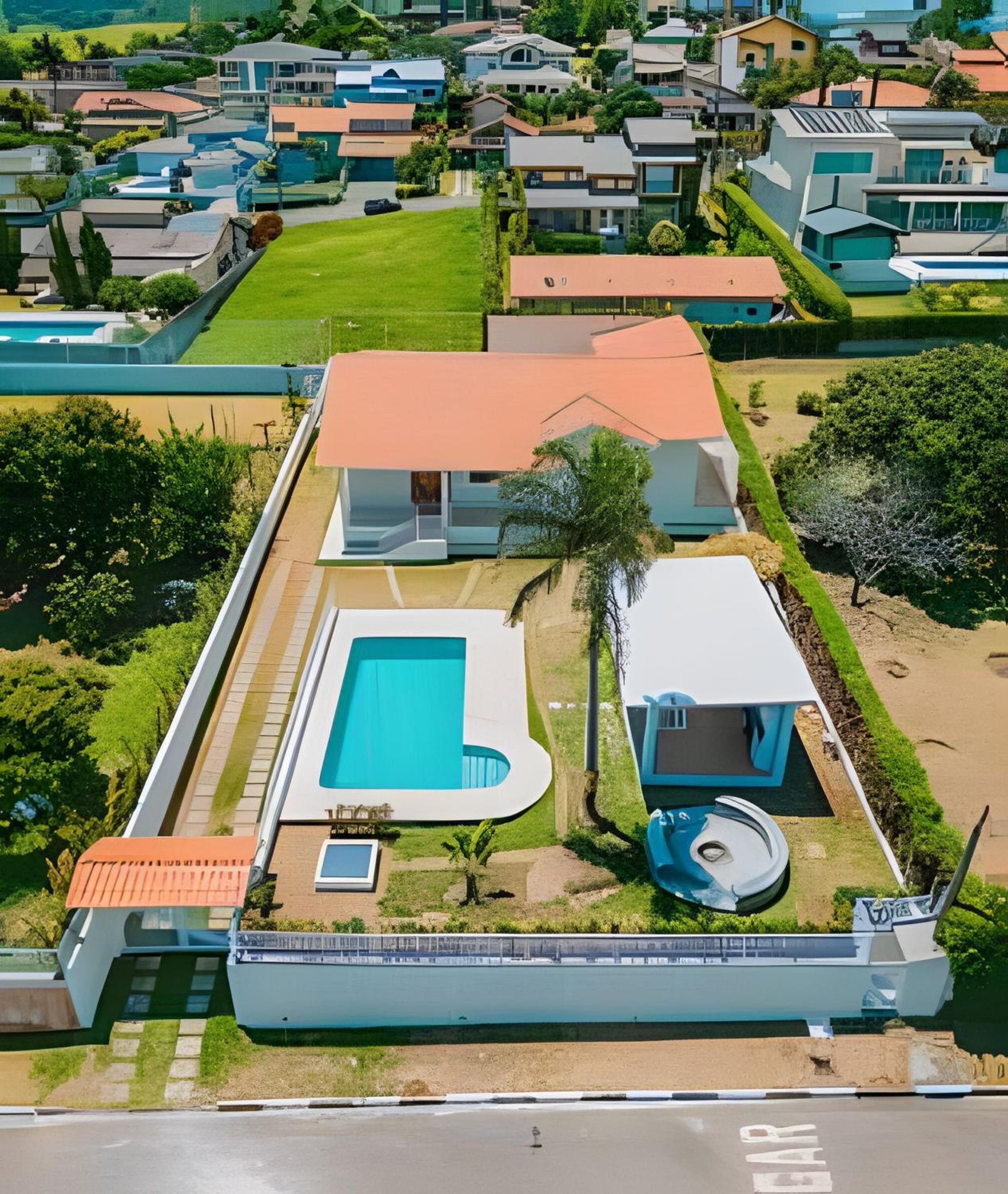 Descanso e Diversão: Piscina e Gourmet em condomínio à 65km de SP